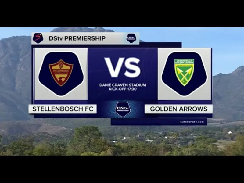 Stellenbosch v Golden Arrows | Match Highlights | DStv Premiership