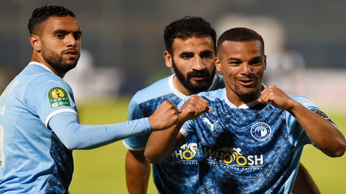 South African Lakay scores Pyramids' winner in Egypt