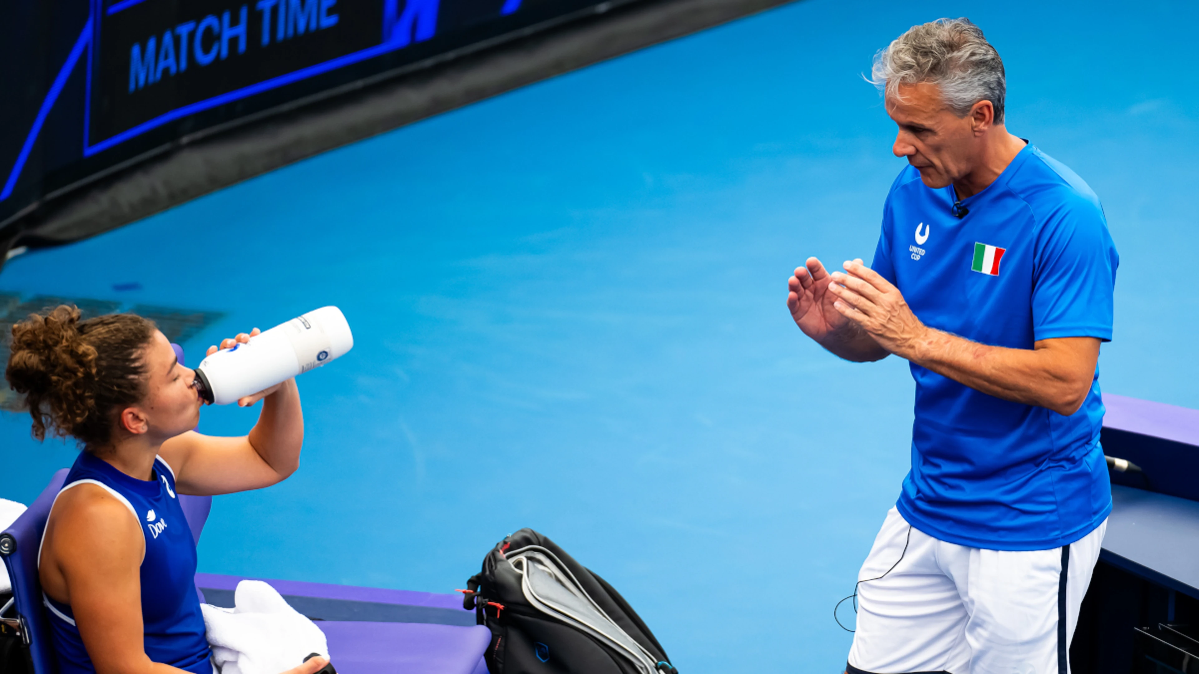 Paolini says ciao to coach Furlan after decade-long run