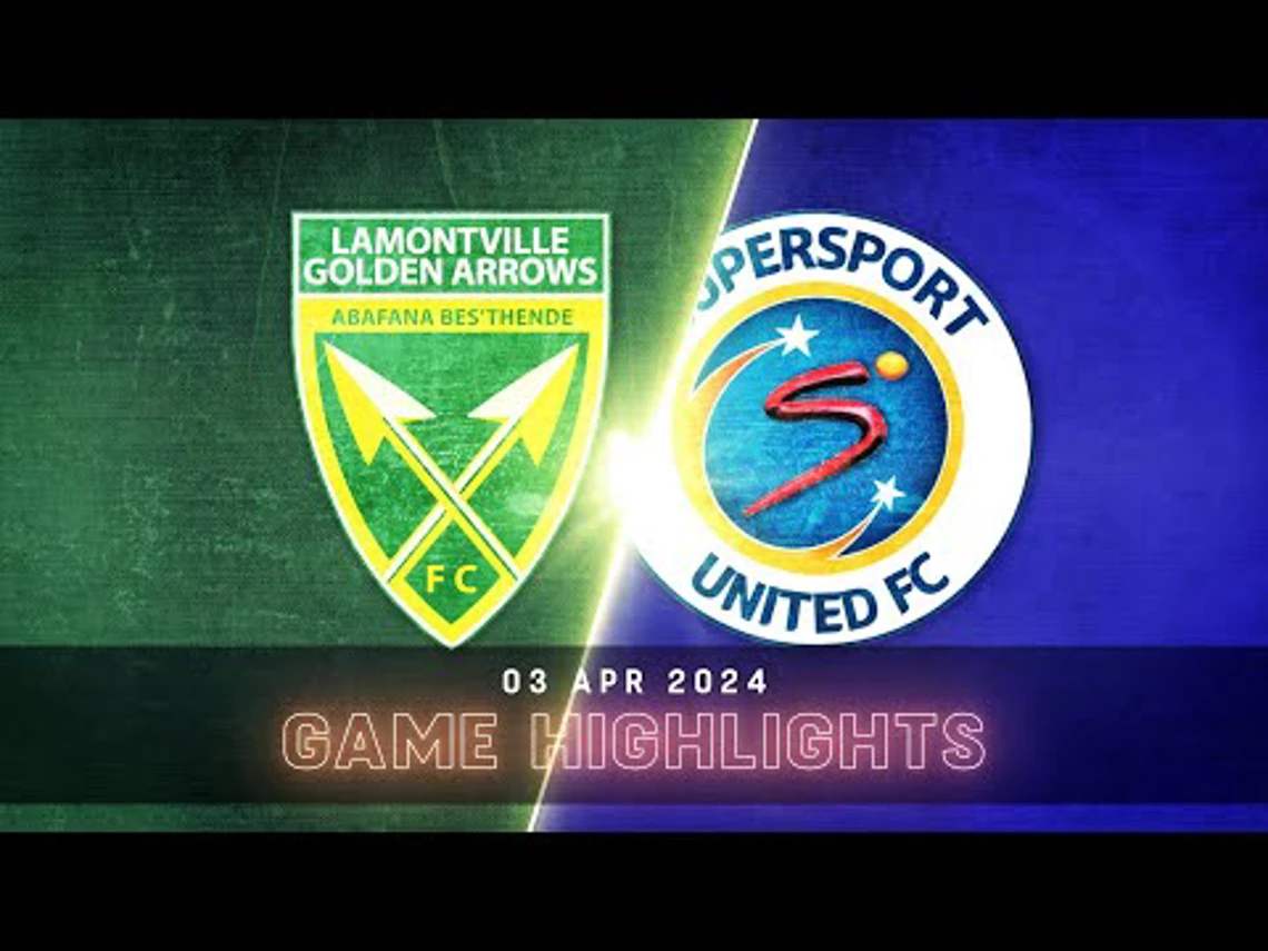 Golden Arrows v SuperSport United | Match Highlights | DStv Premiership