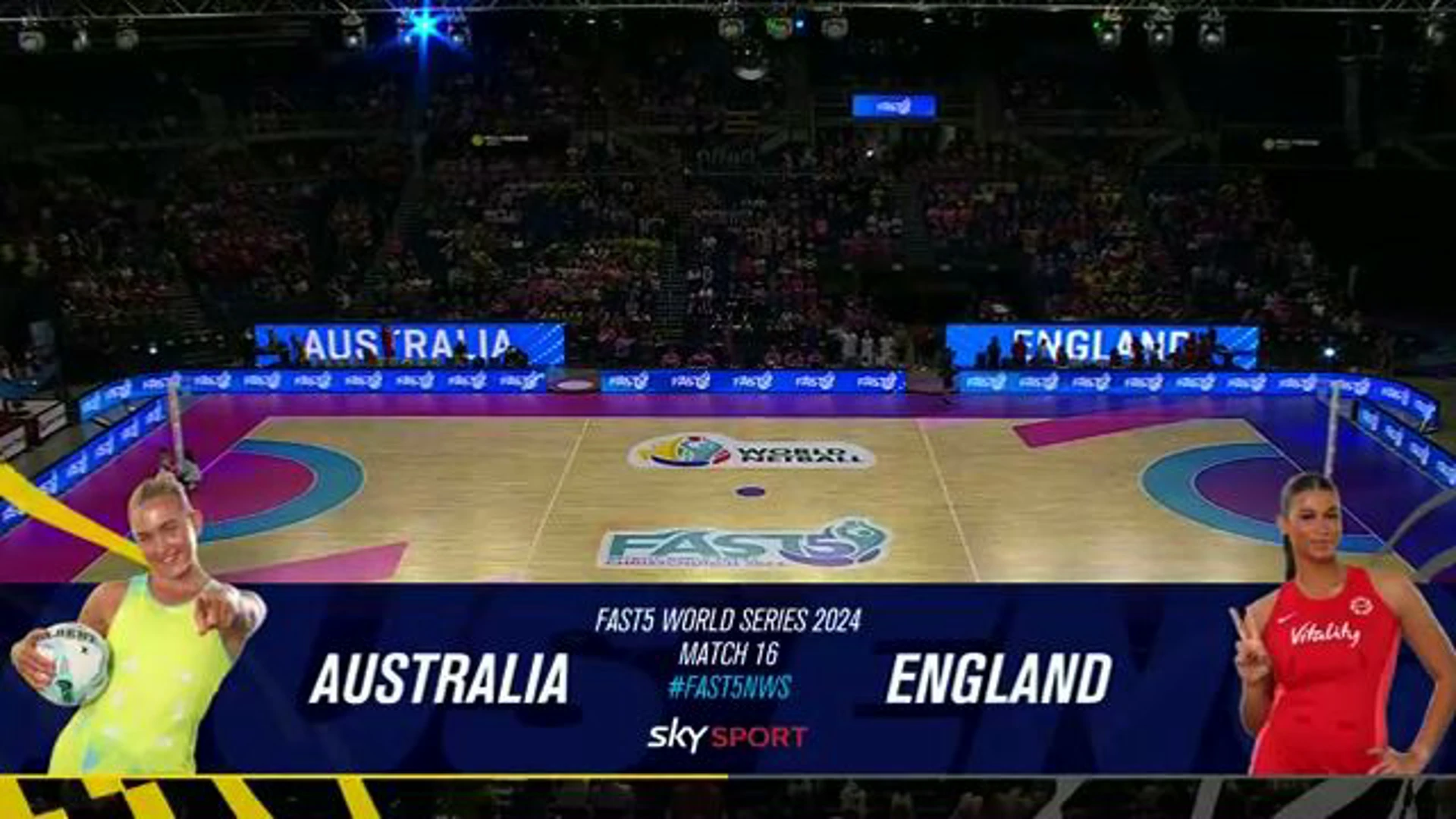 Australia v England | Match Highlights | Fast5 World Netball Series