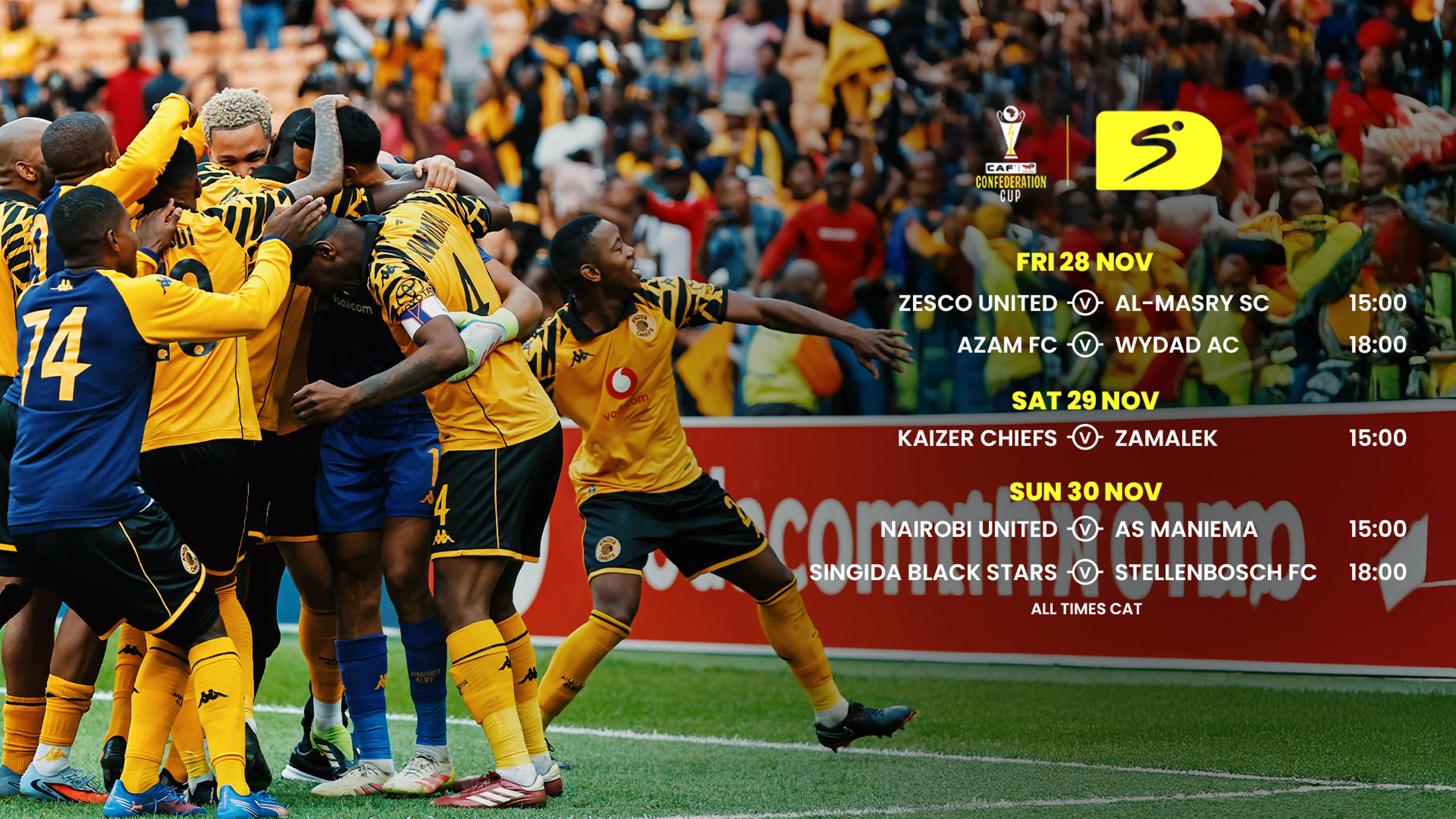 PREVIEW: Chiefs welcome Zamalek, Wydad face Zanzibar test