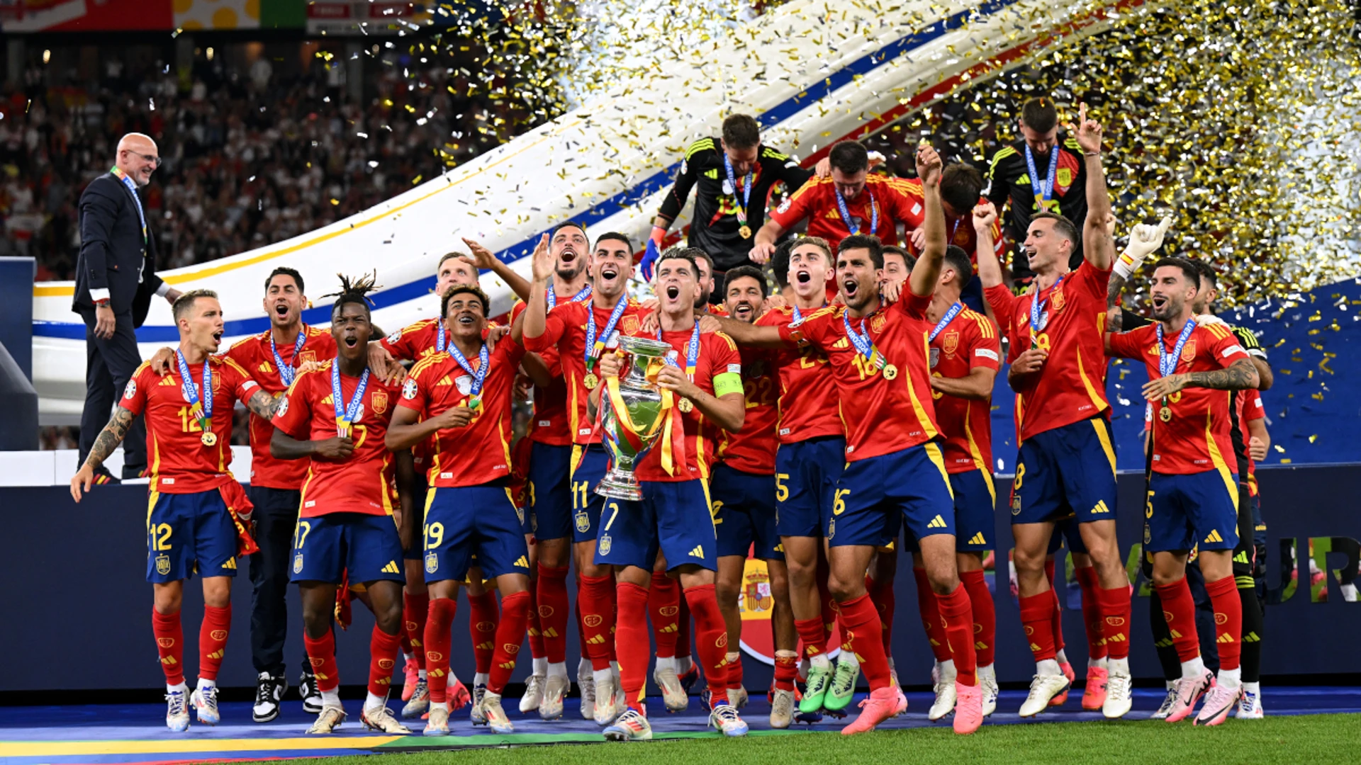 Spain climb to third in Fifa rankings, Argentina stay top