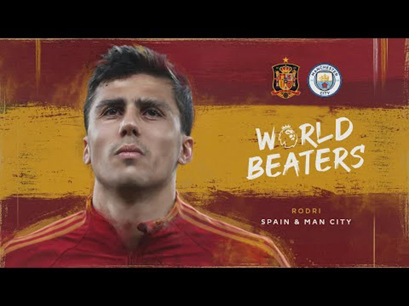 World Beaters Rodri UEFA Euro 2024 SuperSport