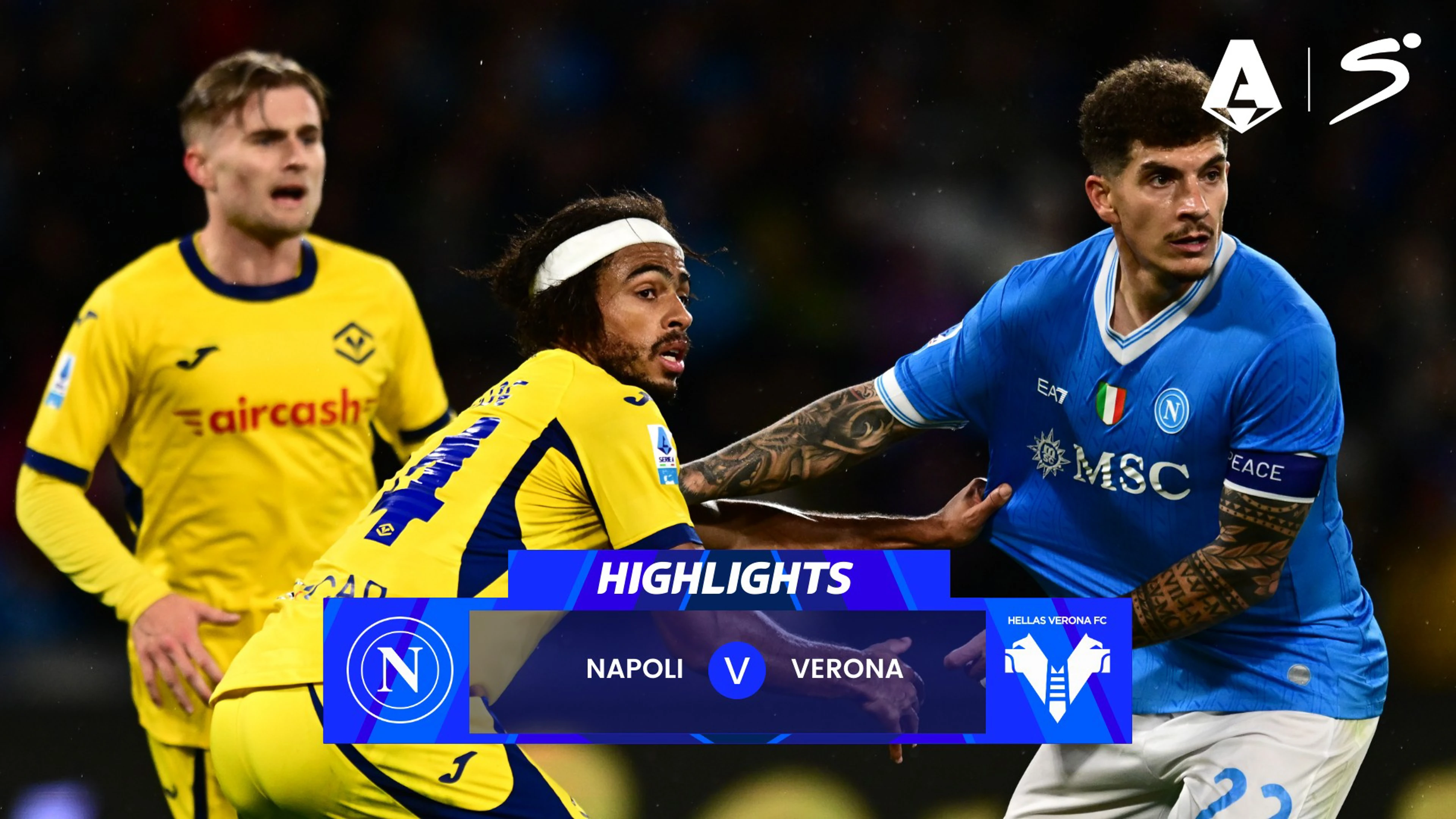 Napoli v Verona | Match Highlights | Italian Serie A Matchday 19