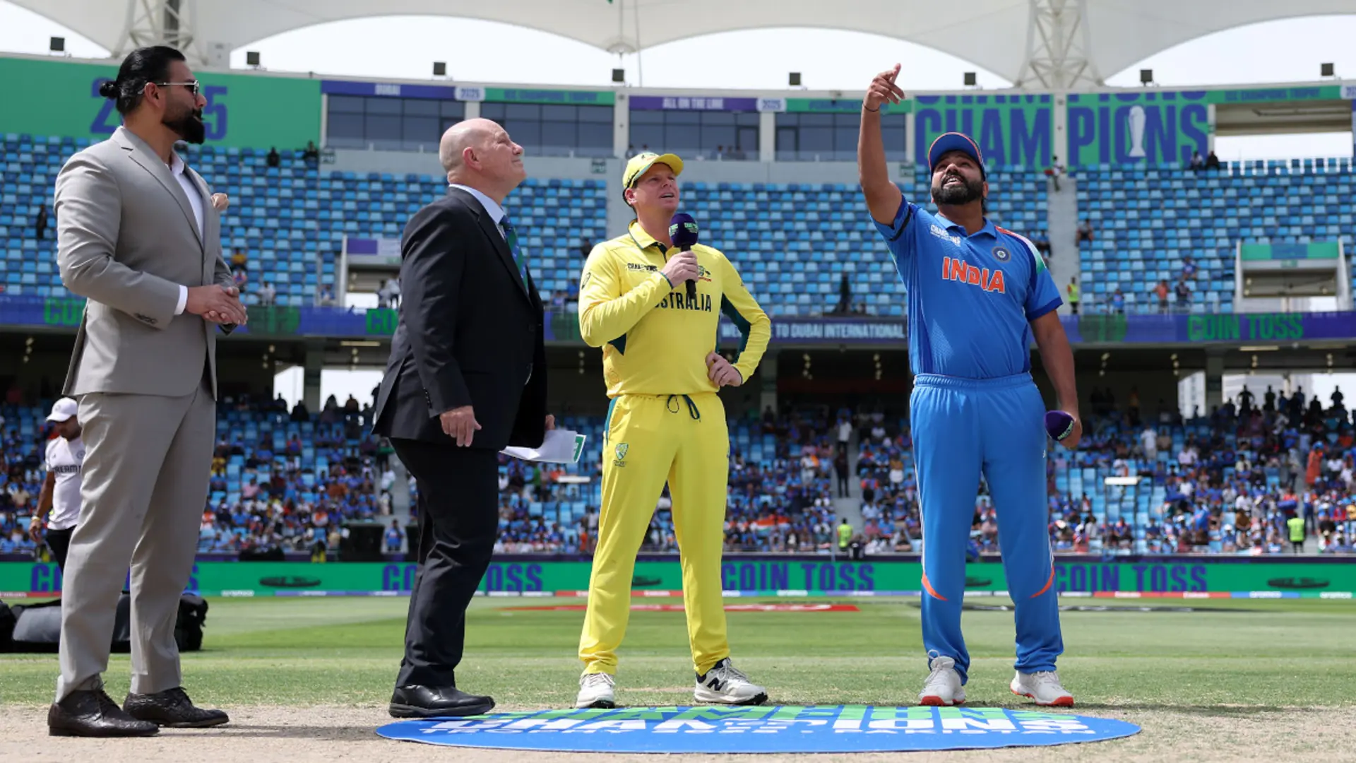 Australia win toss and elect to bat in semifinal match