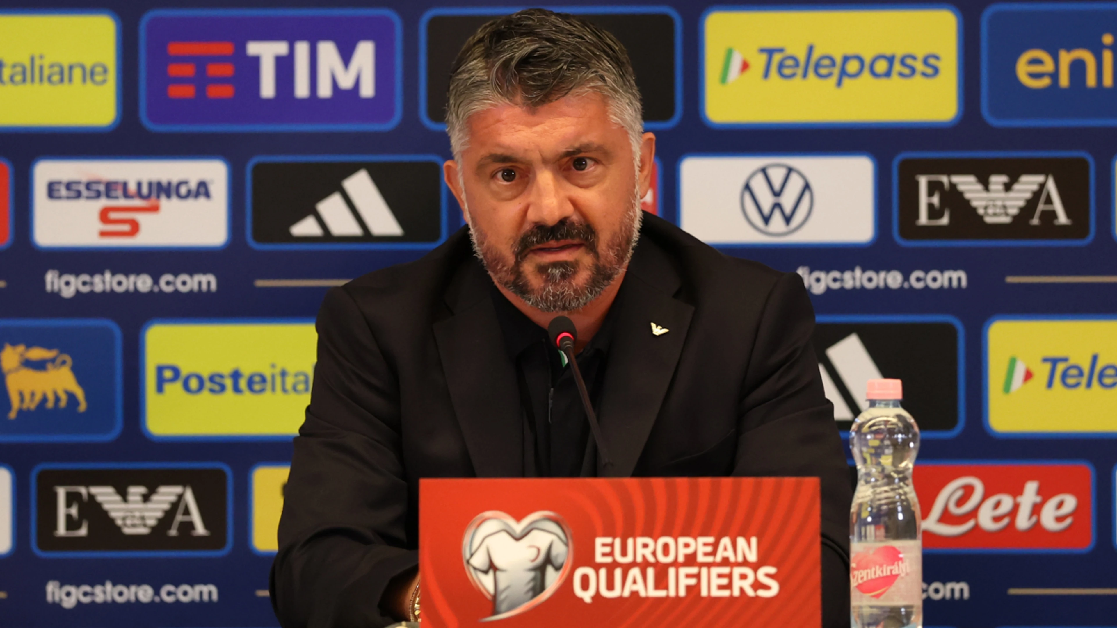 Gattuso praises Italy's comeback against Israel but worried by fragility