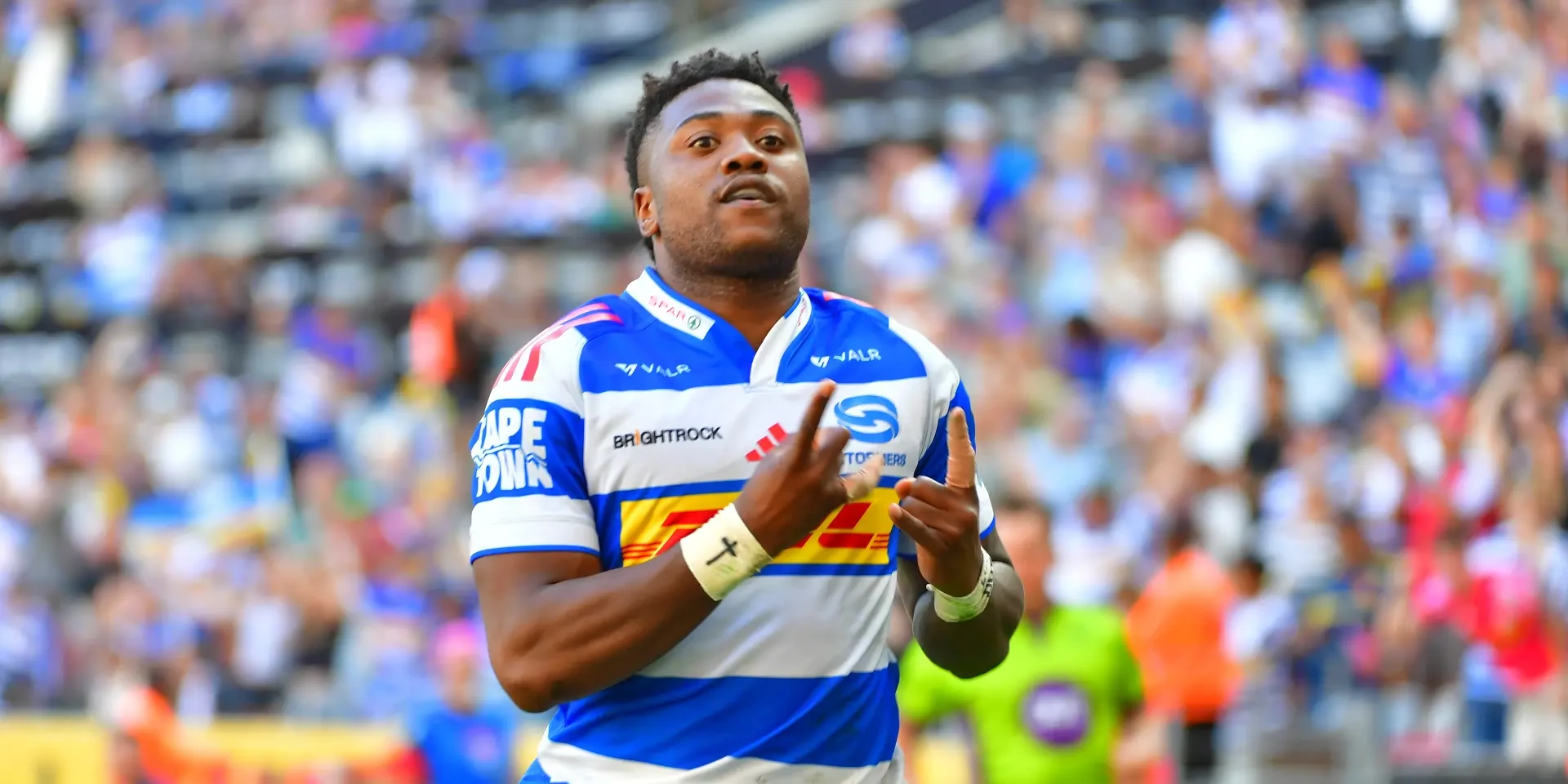 STAYING PUT: Simelane commits to the Stormers until 2028