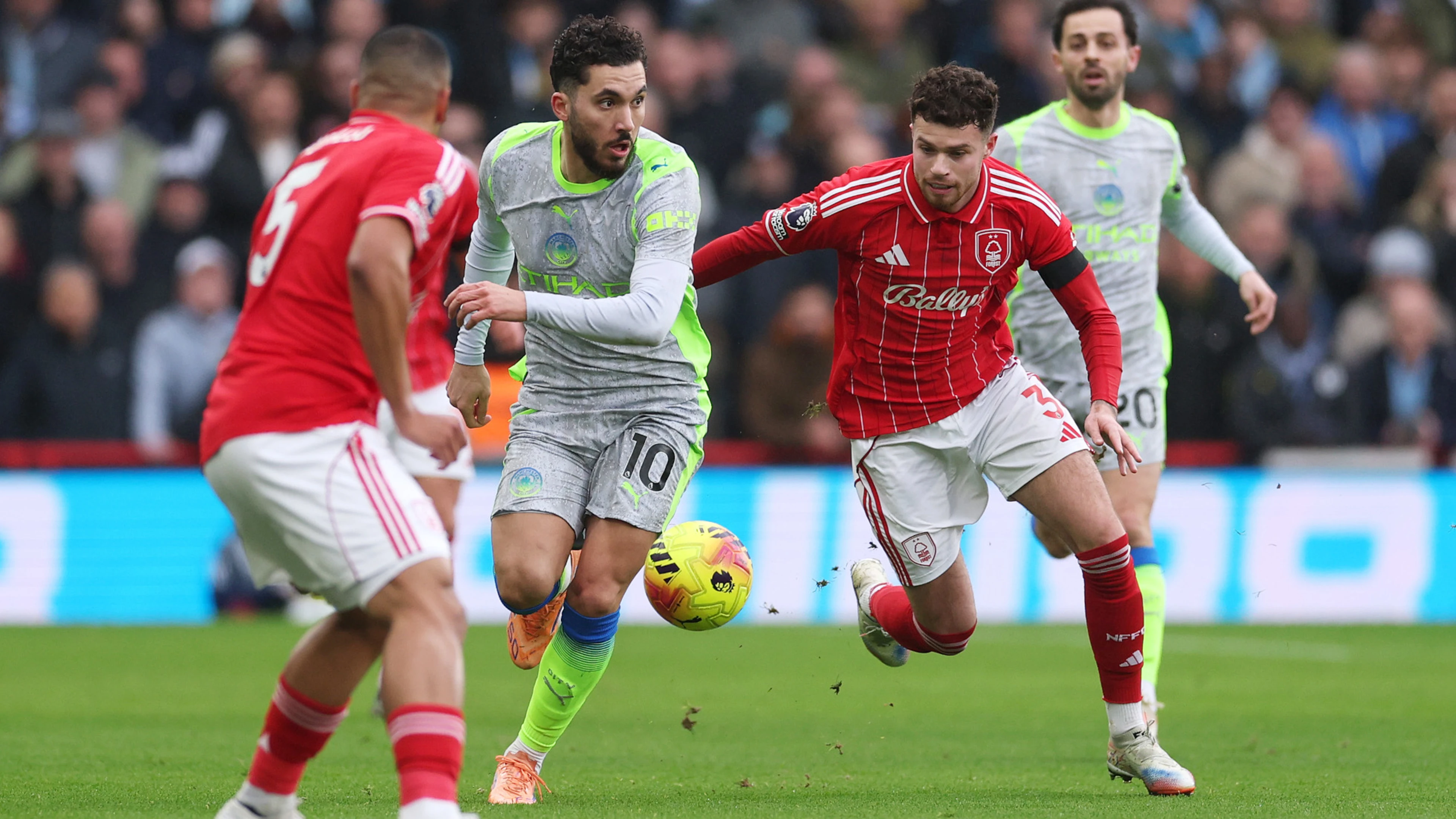 Forest lodge complaint over officiating in Man City defeat - reports