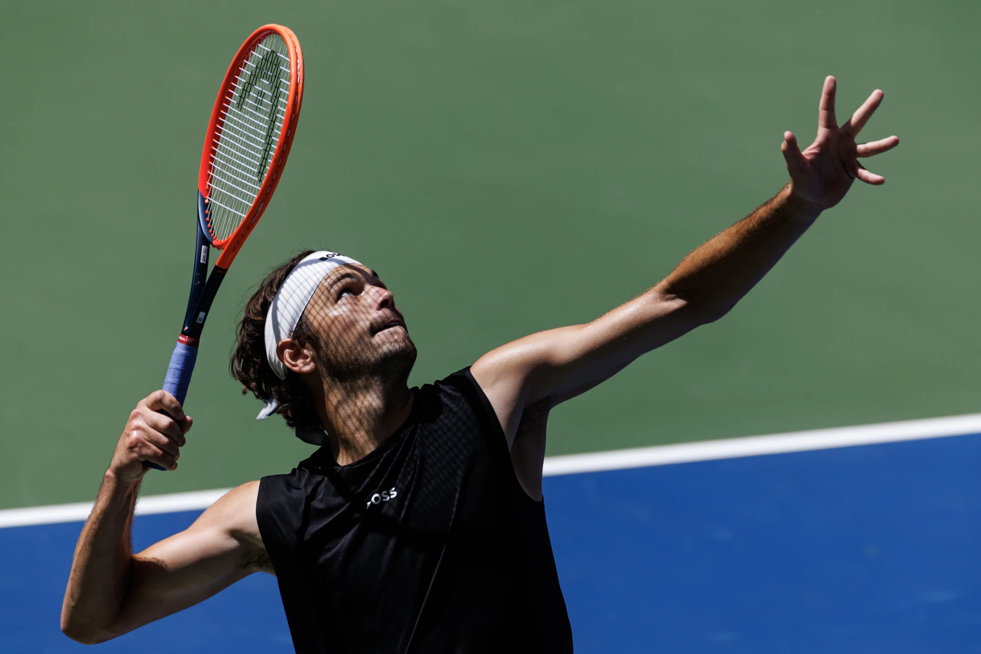 Fritz ready for battle against fellow big server Berrettini at US Open