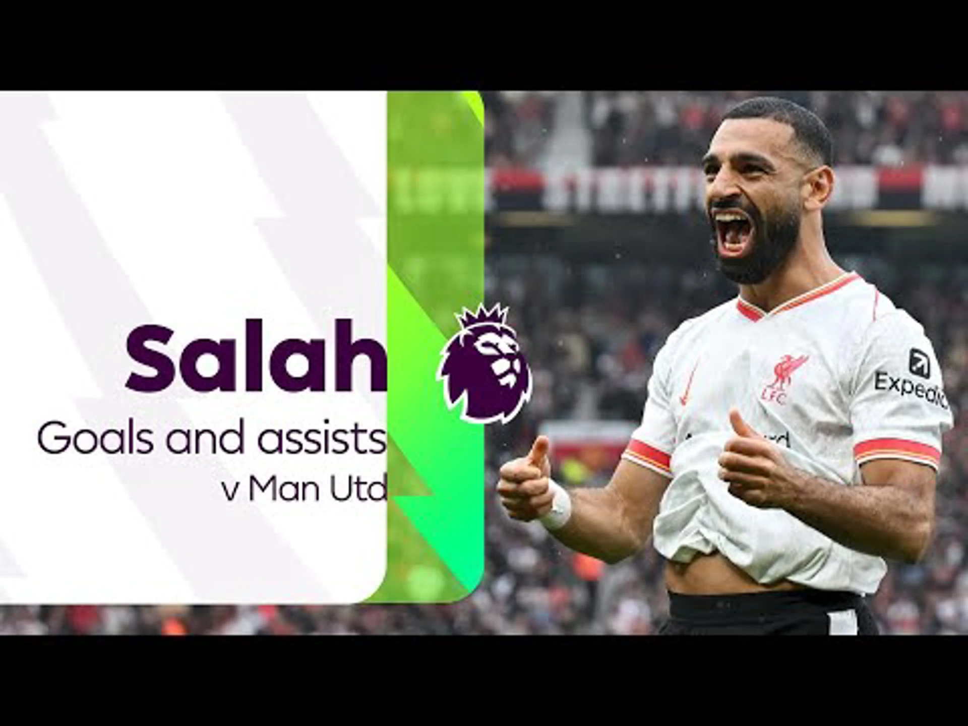 EVERY Salah goal and assist against Man United | Premier League