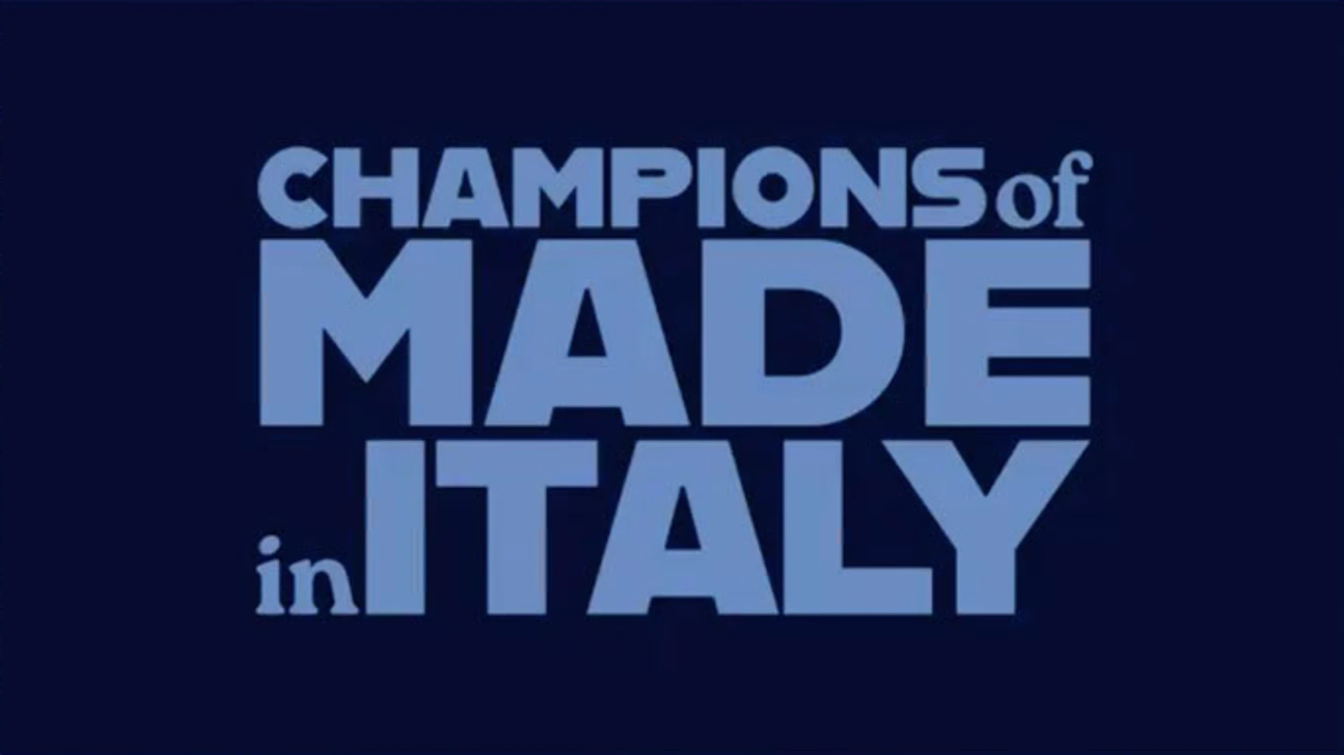 Mash-Up 1 | talian Serie A | Made In Italy