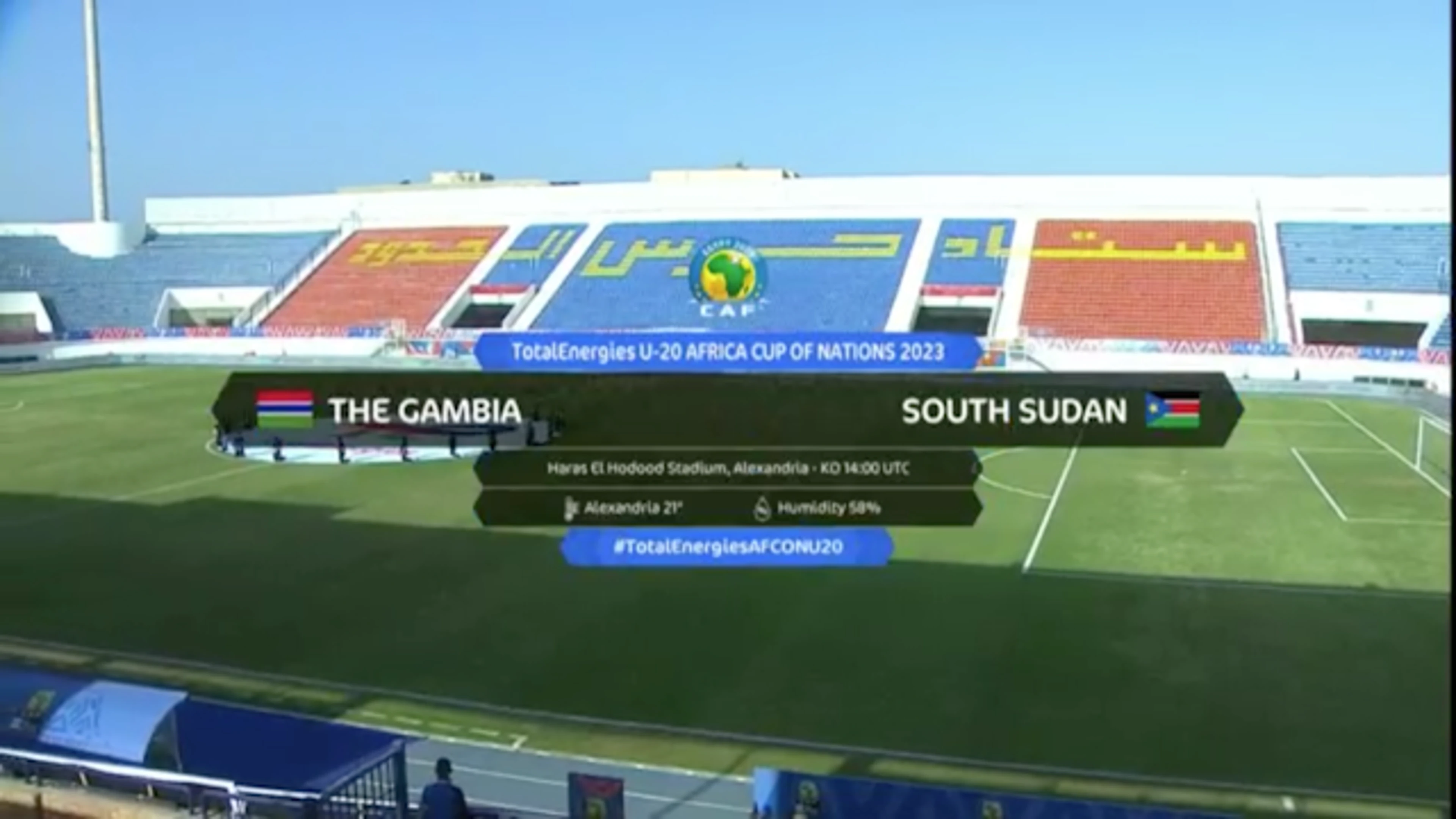 CAF U20 Cup of Nations | Gambia v South Sudan | Highlights