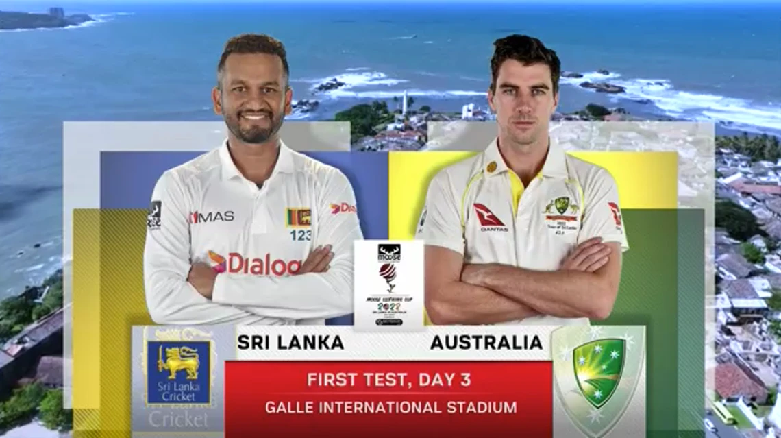 Sri Lanka v Australia | 1st Test, Day 3 | Highlights