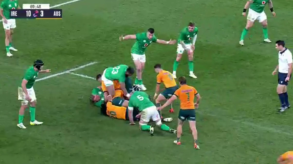 Irish International Rugby | Ireland v Australia | Tries