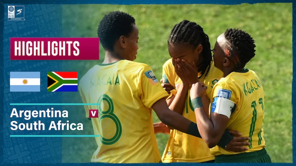 Argentina v South Africa | Match Highlights | FIFA Women's World Cup Group G