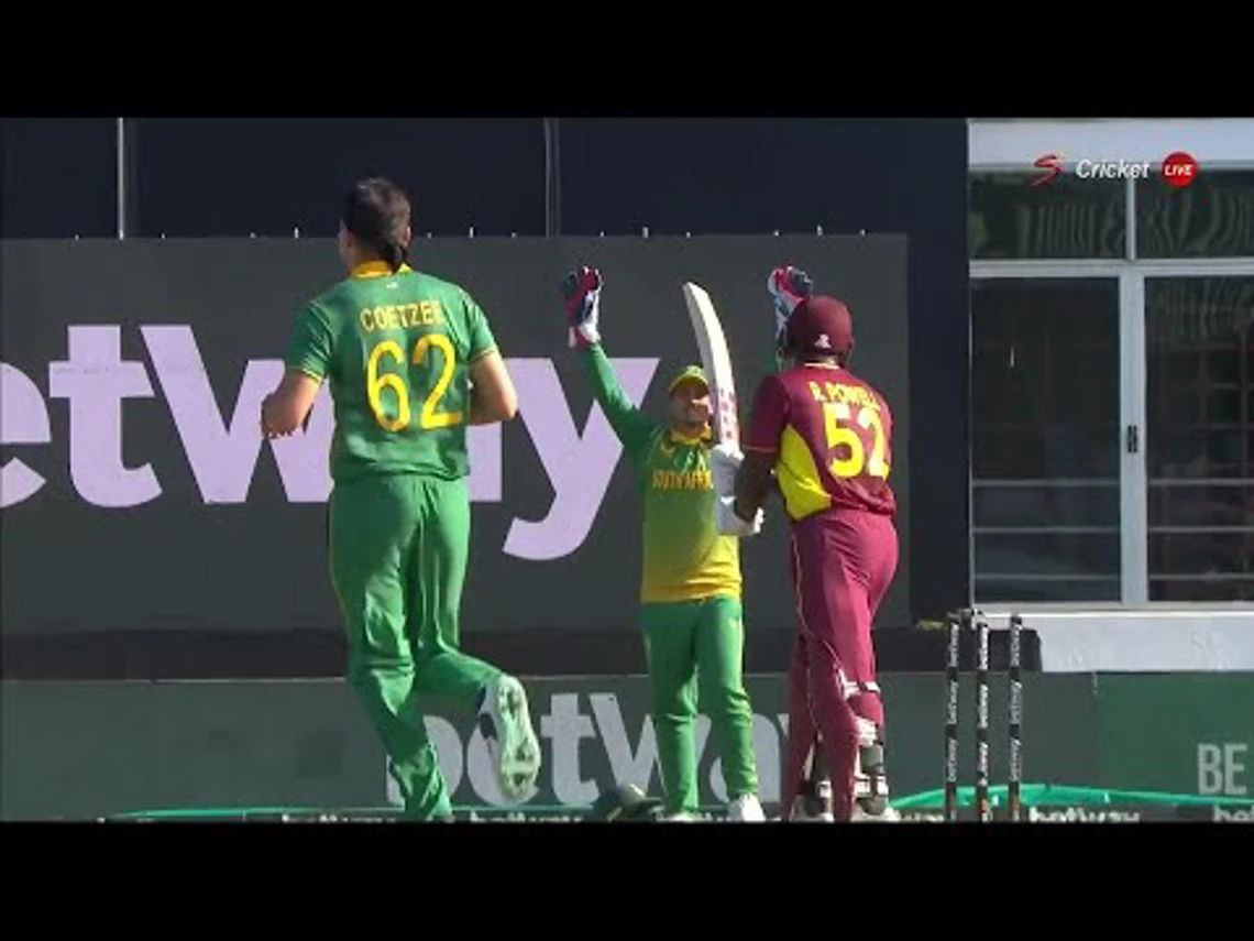 Powell - WICKET | South Africa v West Indies | 2nd ODI