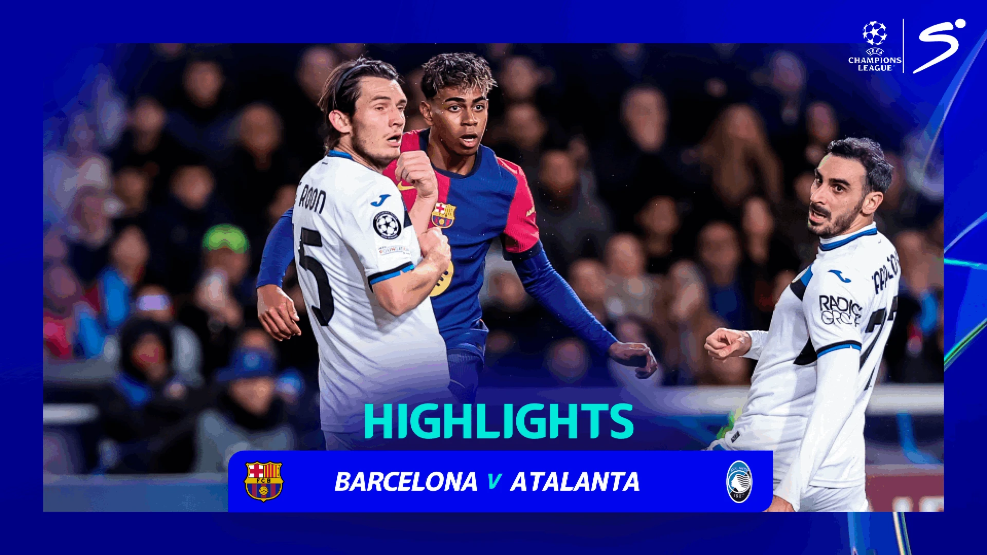 Barcelona v Atalanta | 90 in 90 | UEFA Champions League