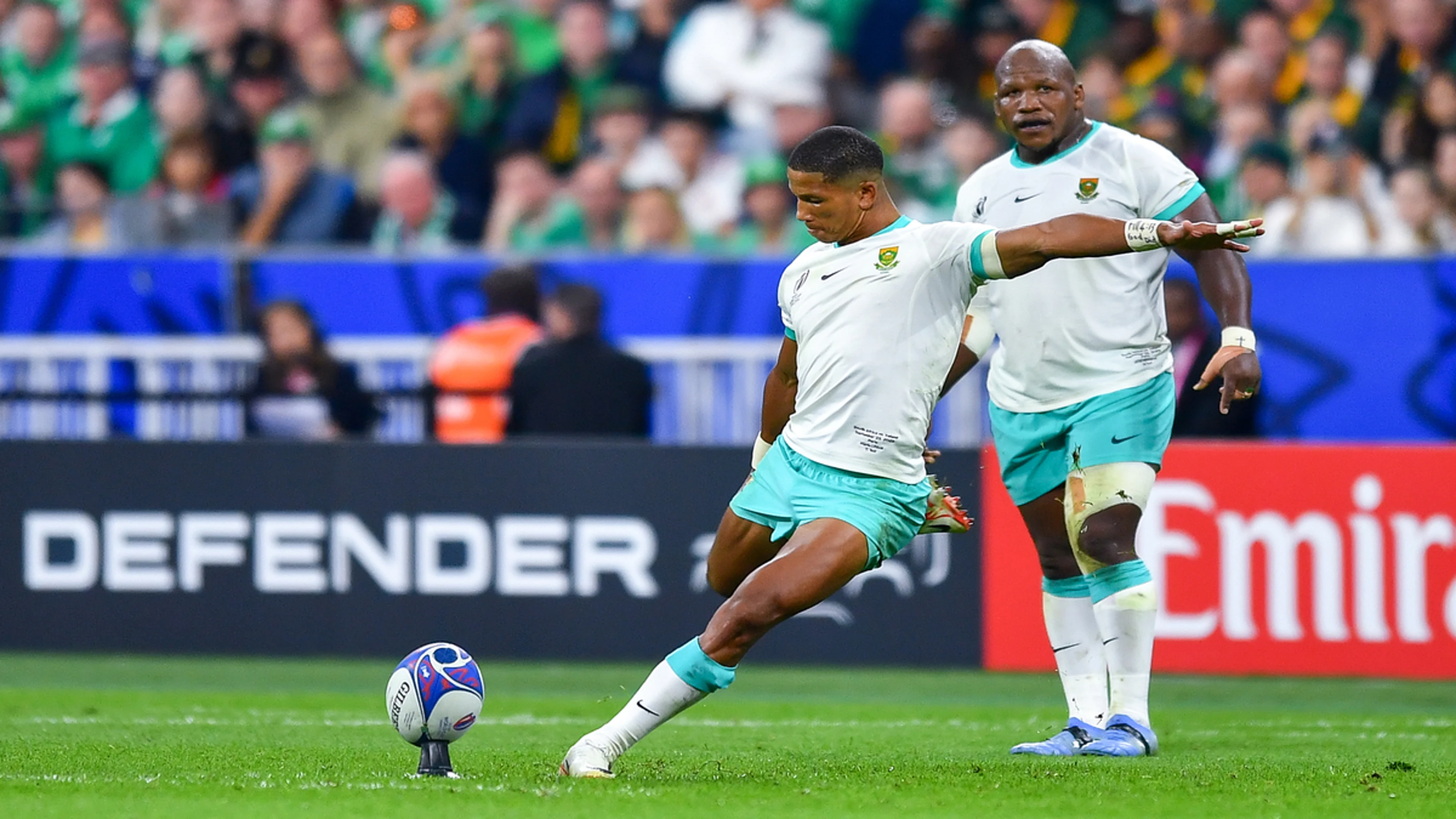 Springbok coaches weigh goalkicking options