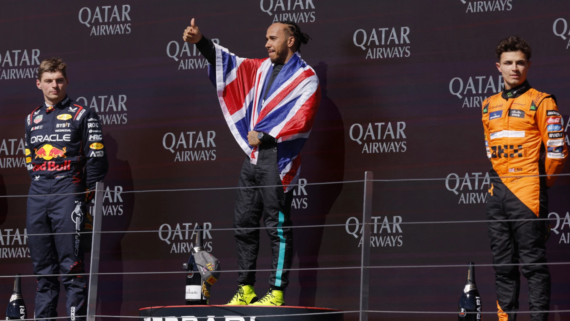 Hamilton ends win drought with record ninth British victory