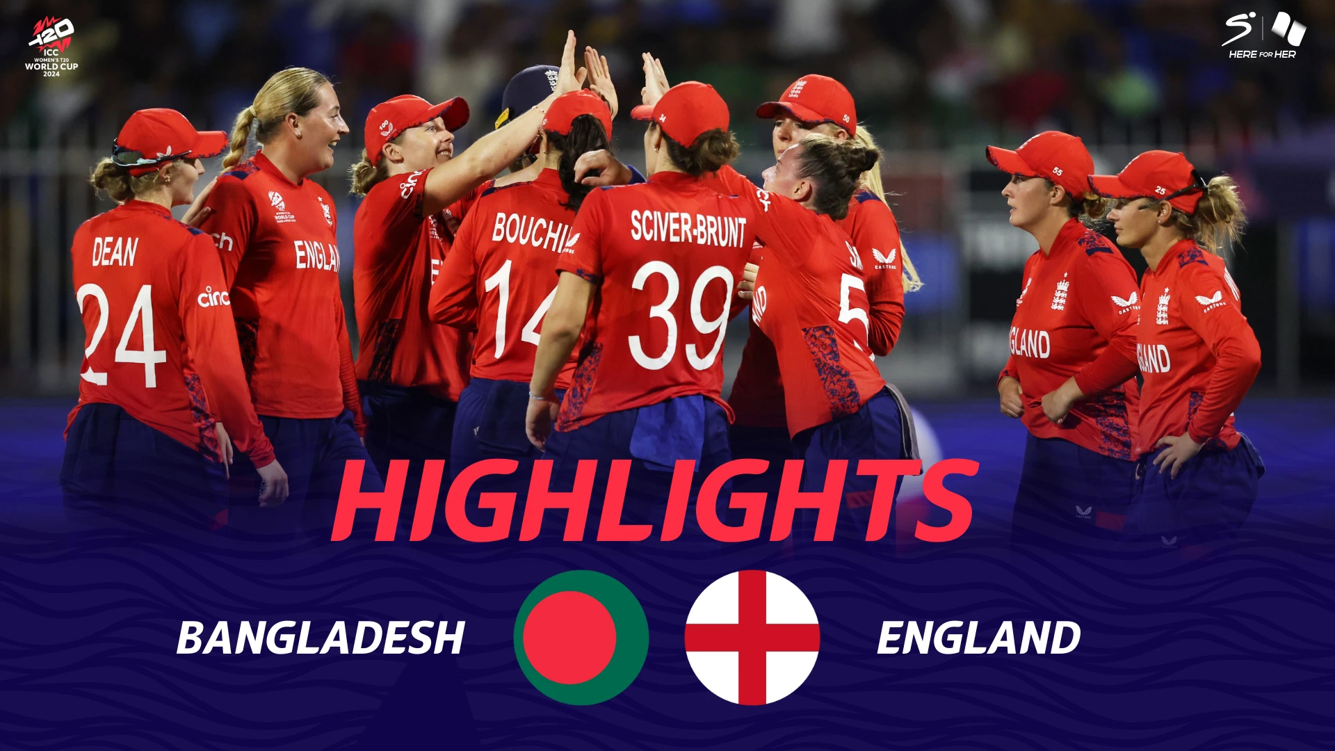 Bangladesh v England | Match Highlights | ICC Women's T20 World Cup