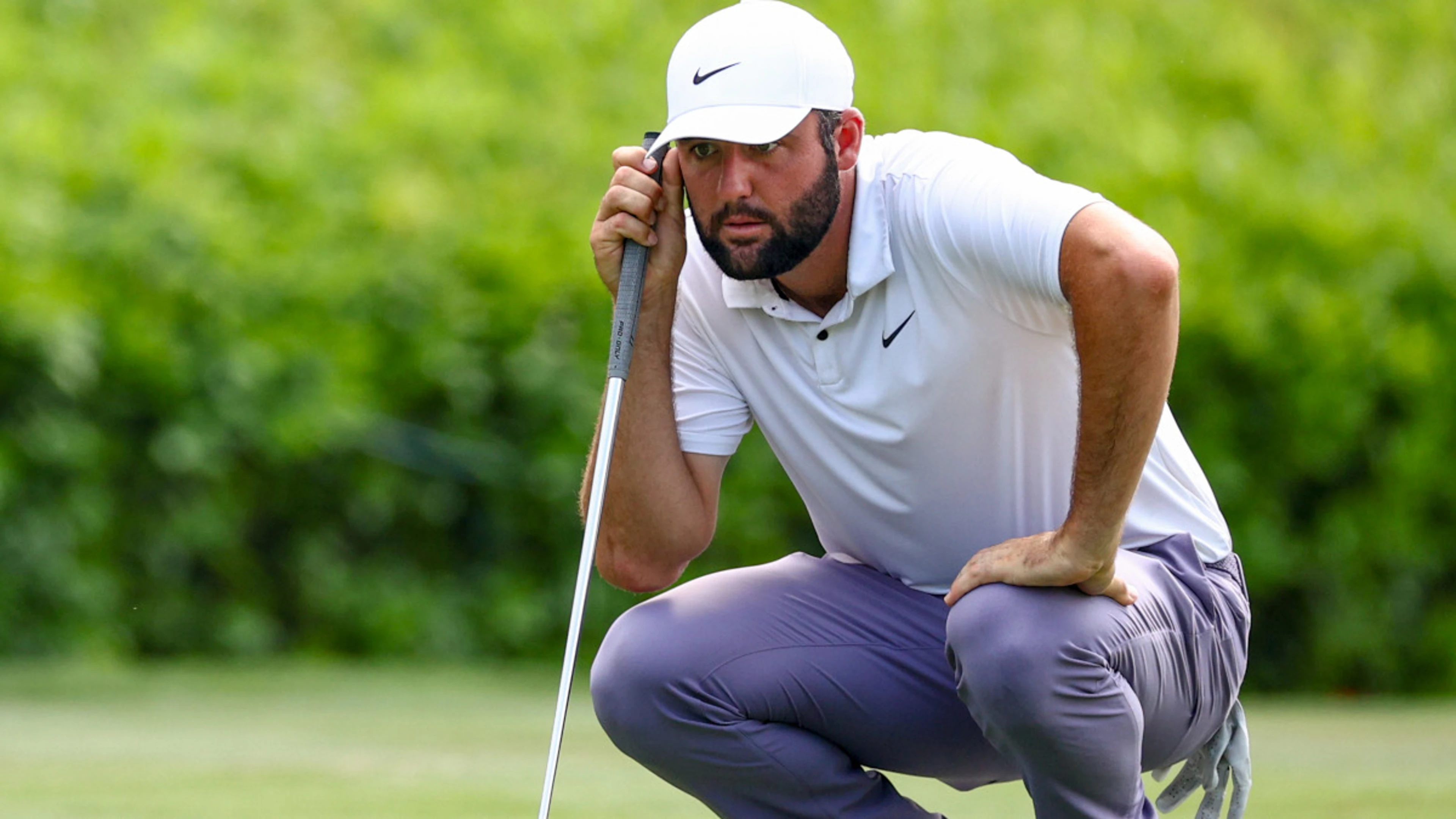 Scheffler takes one stroke lead into bid for fourth win of year