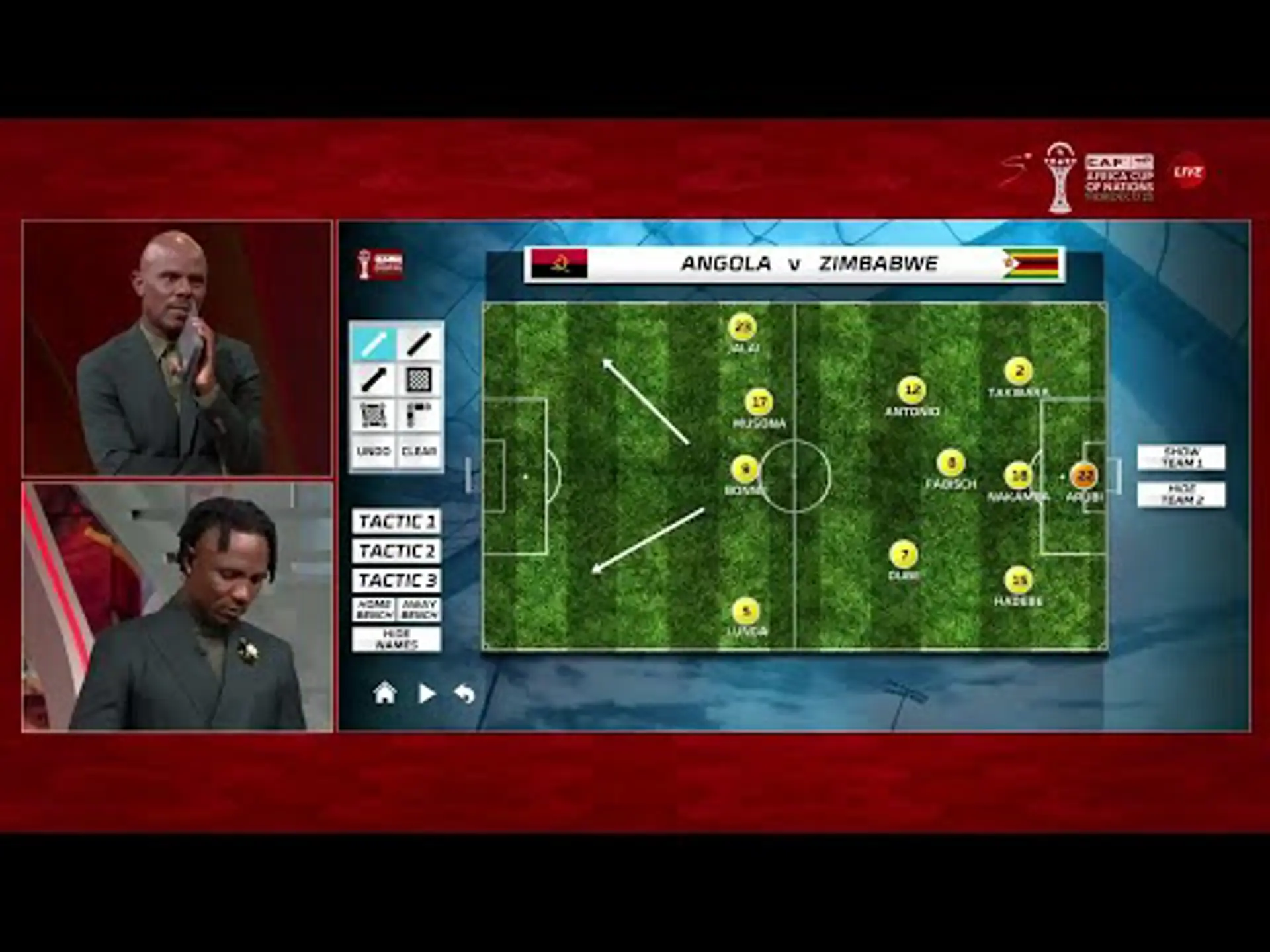 Pre-Match Studio Analysis: Angola vs Zimbabwe | AFCON 2025