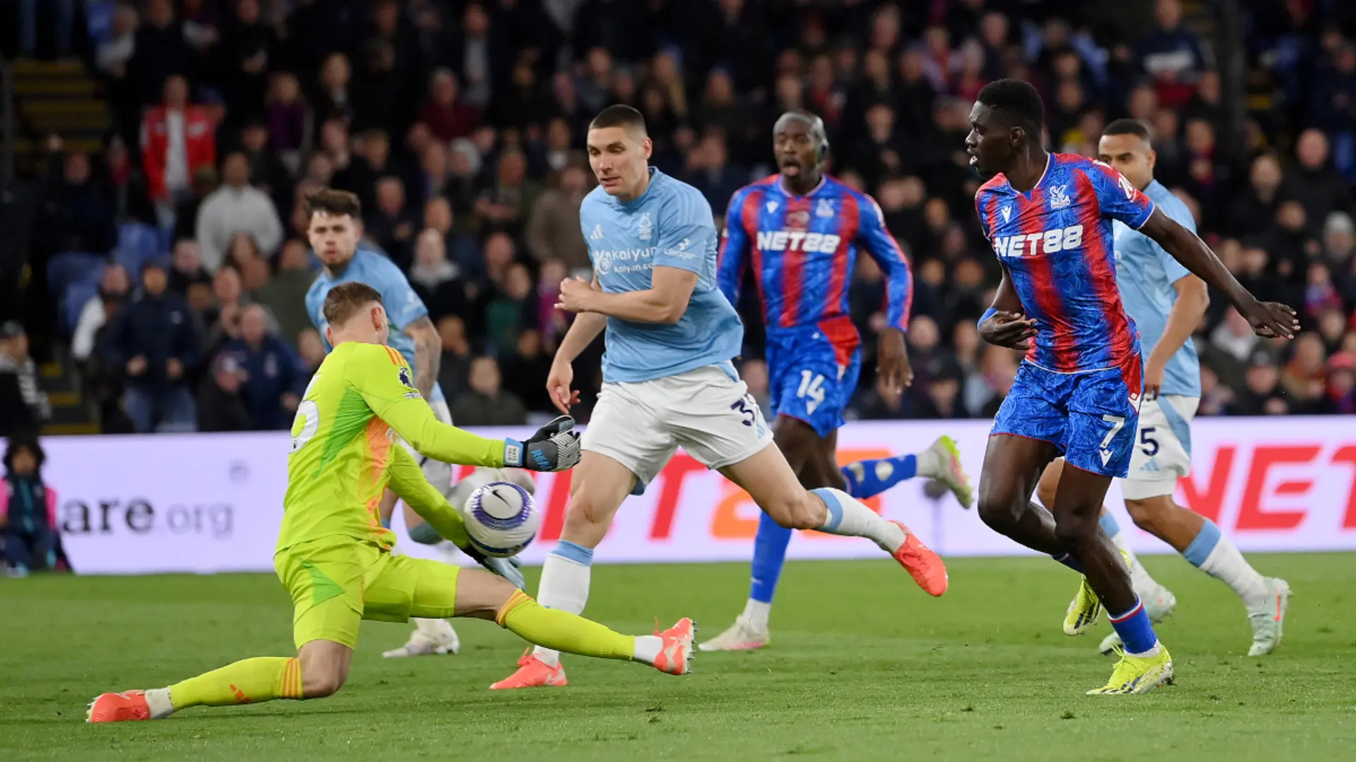 Champions League chasing Nottingham Forest held by Crystal Palace