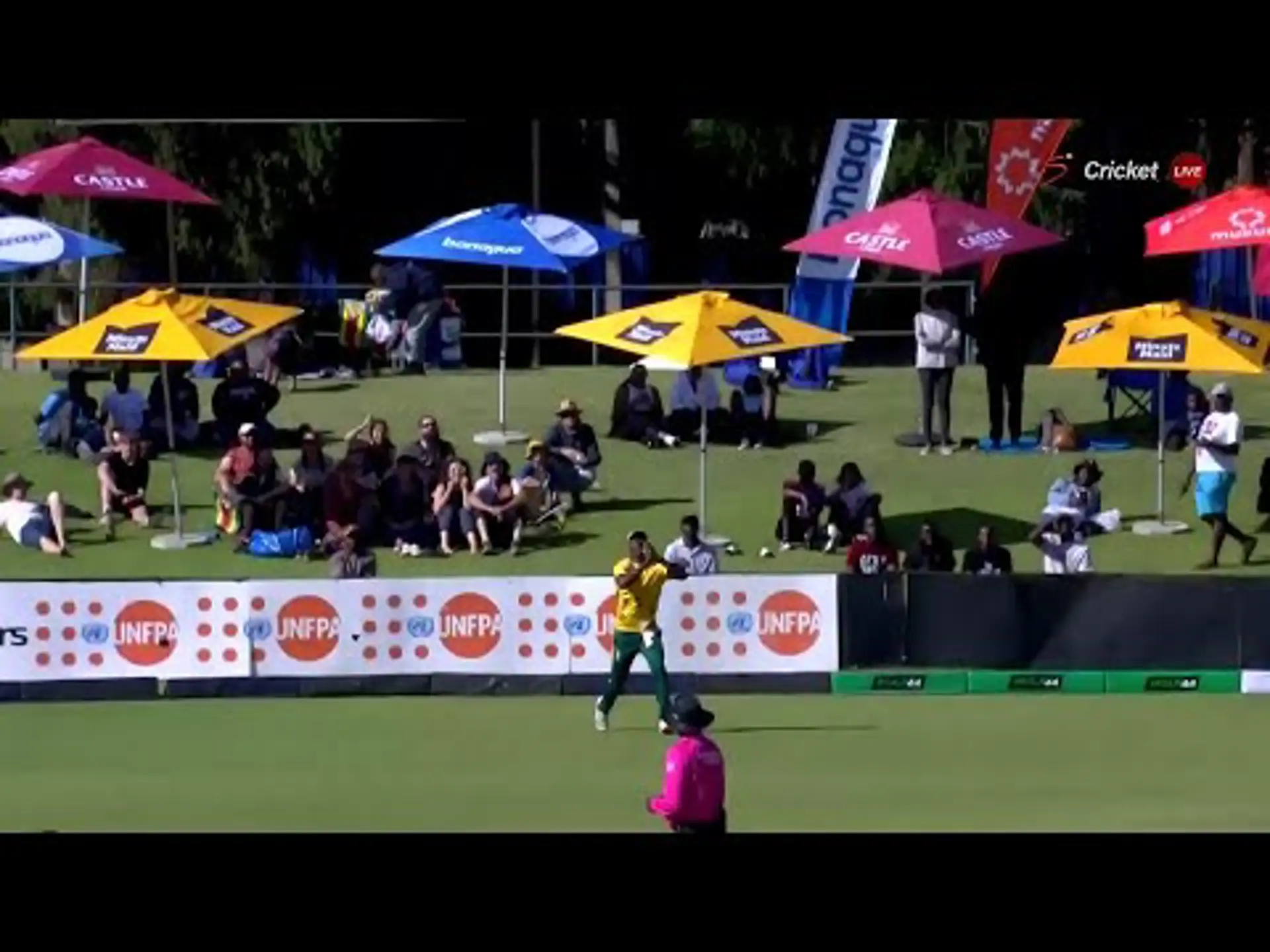 Zimbabwe v South Africa | 1st T20 | 1st innings | George Linde 3