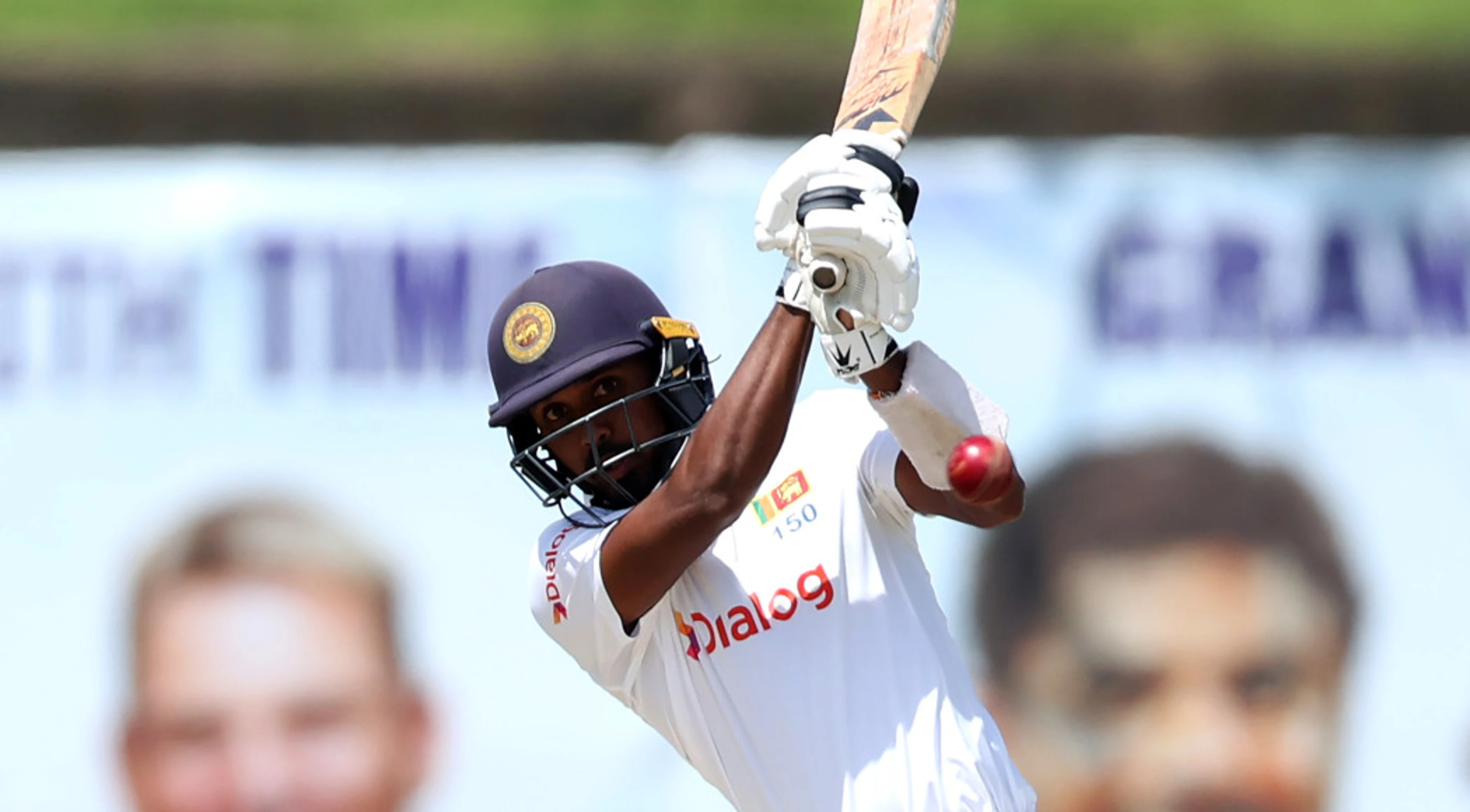 Chandimal powers Sri Lanka's lead past 300 in first test