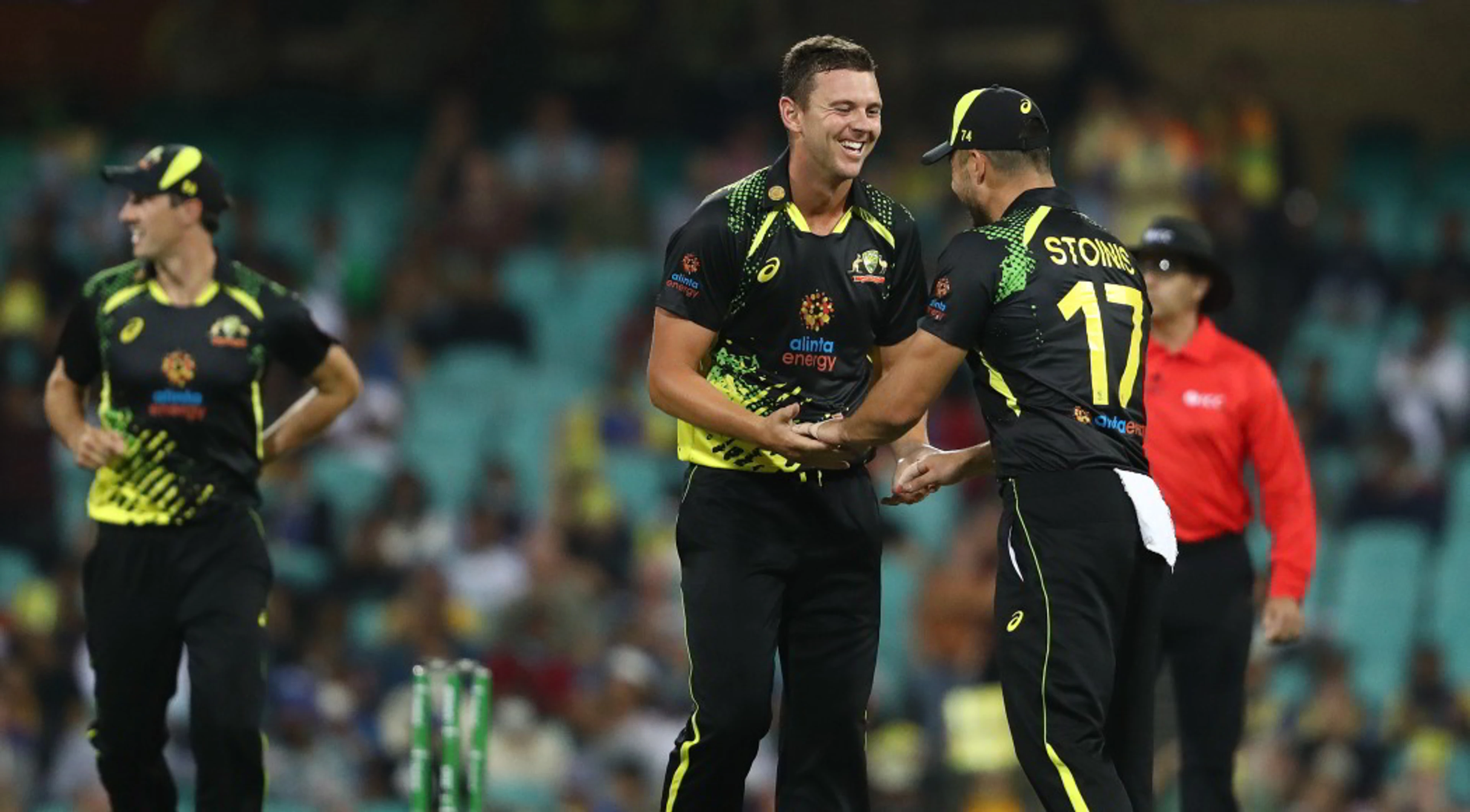 Hazlewood takes four as Australia beat Sri Lanka in opening T20