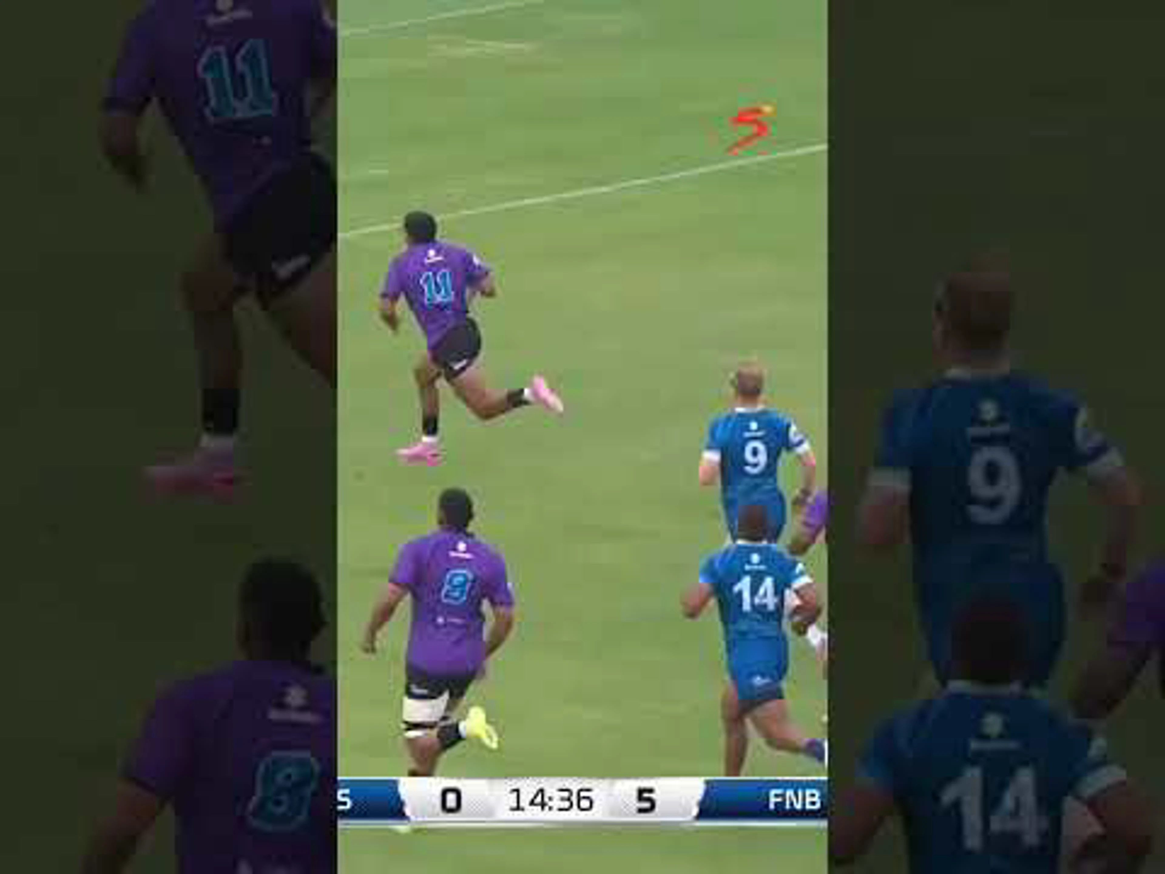 NWU backline on fire