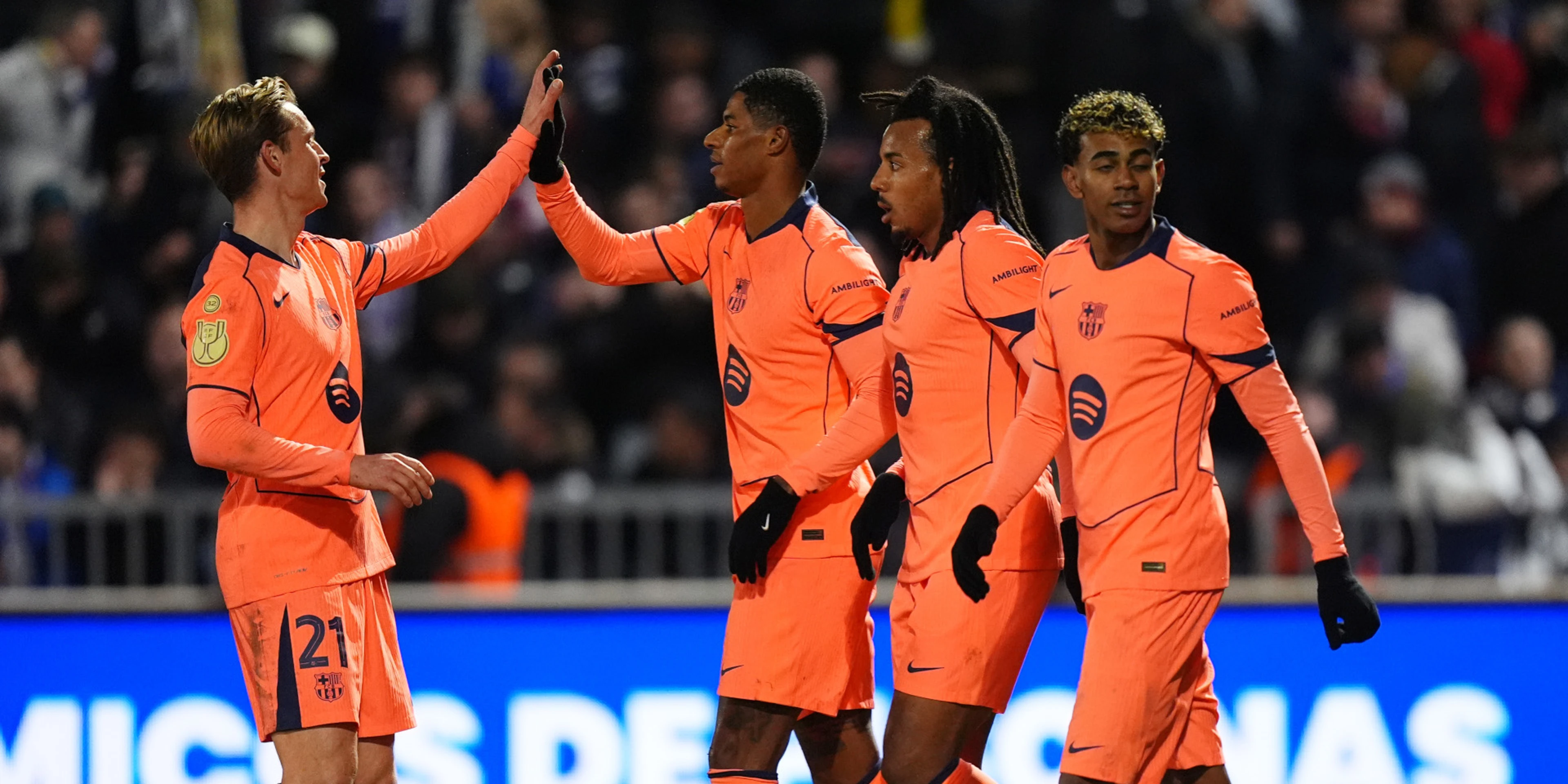 Christensen and Rashford on target as Barcelona beat Guadalajara in Copa del Rey