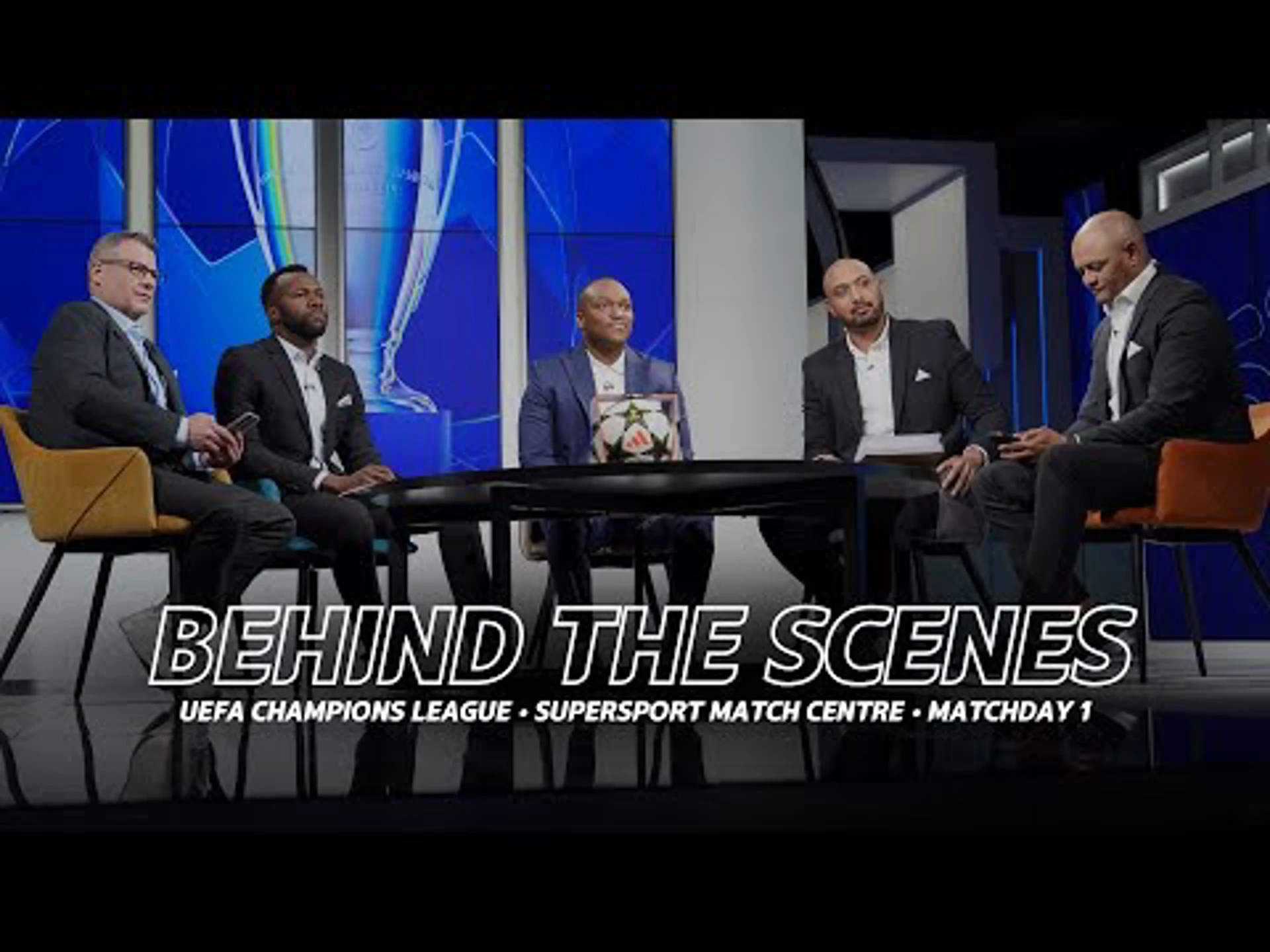 UEFA Champions League behind the scenes | SuperSport Match Centre | Matchday 1