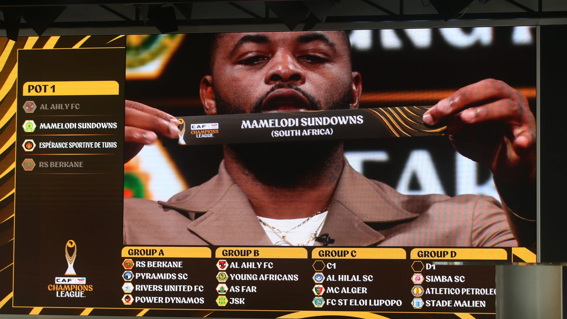 TOUGH DRAW: Sundowns to face Alger, Al Hilal in CAF Champions League