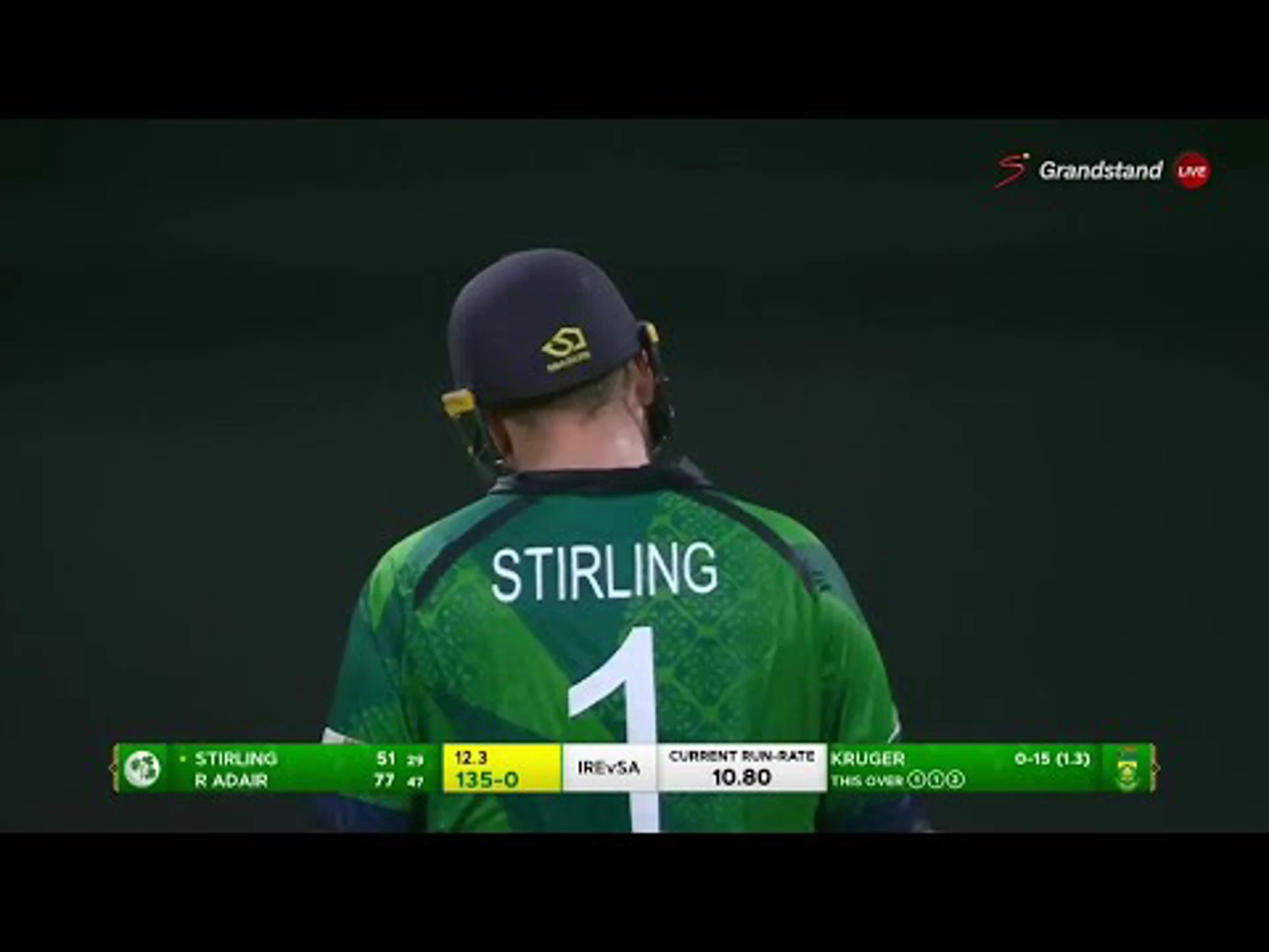 Ireland v South Africa | 2nd T20 | 1st innings | Paul Stirling 52