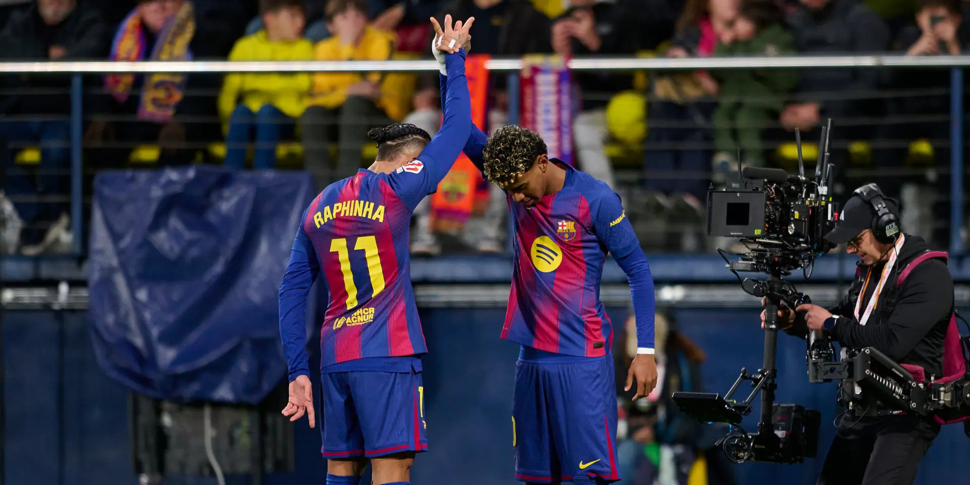 Barca's Raphinha, Yamal strike in Villarreal win