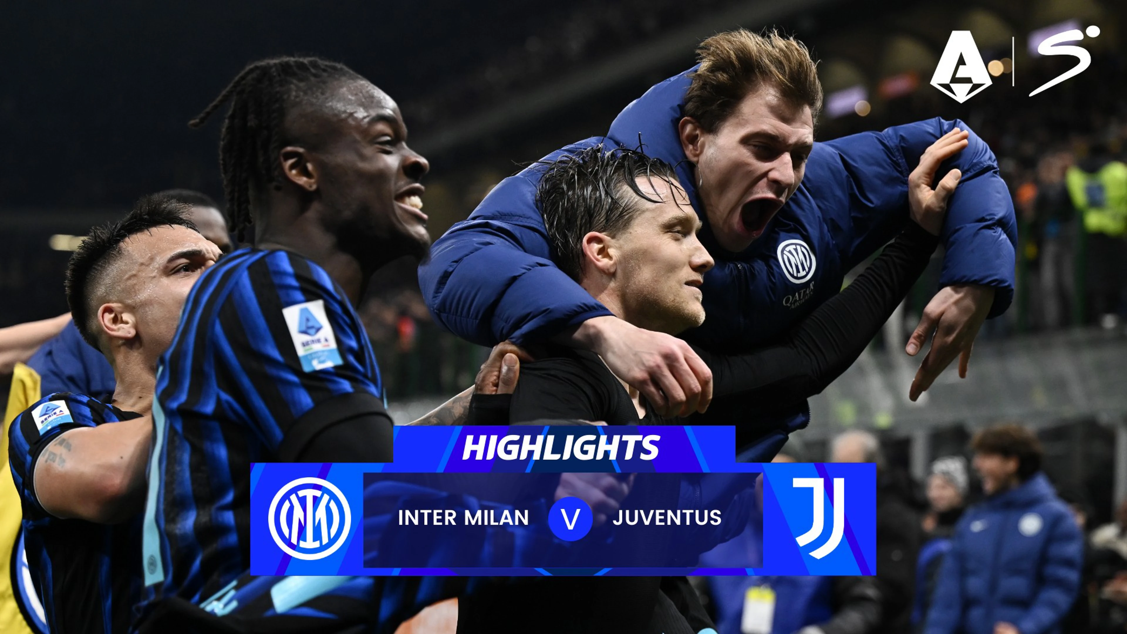 Inter Milan v Juventus | Match Highlights | Italian Serie A