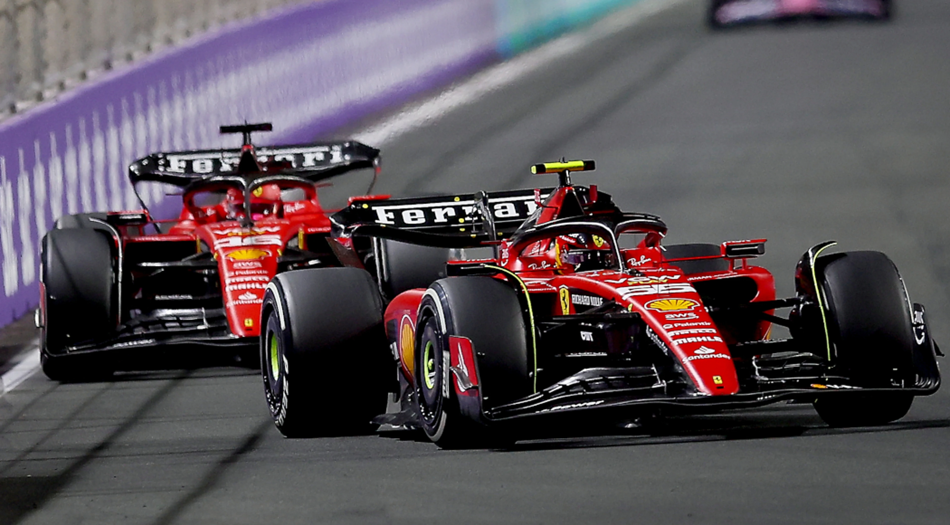 Leclerc, Sainz slam 'not good enough' Ferrari cars