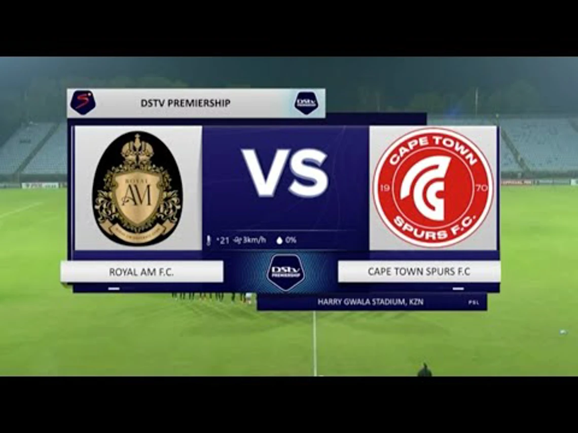 Royal AM v Cape Town Spurs | Match Highlights | DStv Premiership