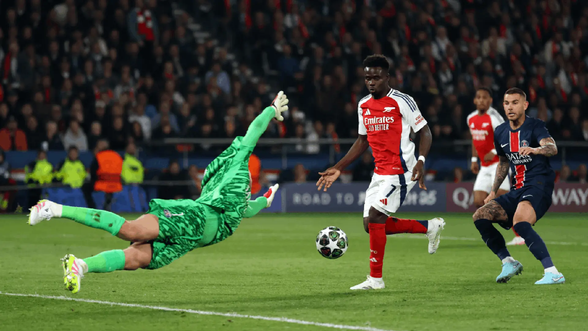 Top 5 Goalkeeper Saves | PSG v Arsenal | UEFA Champions League Semi Finals