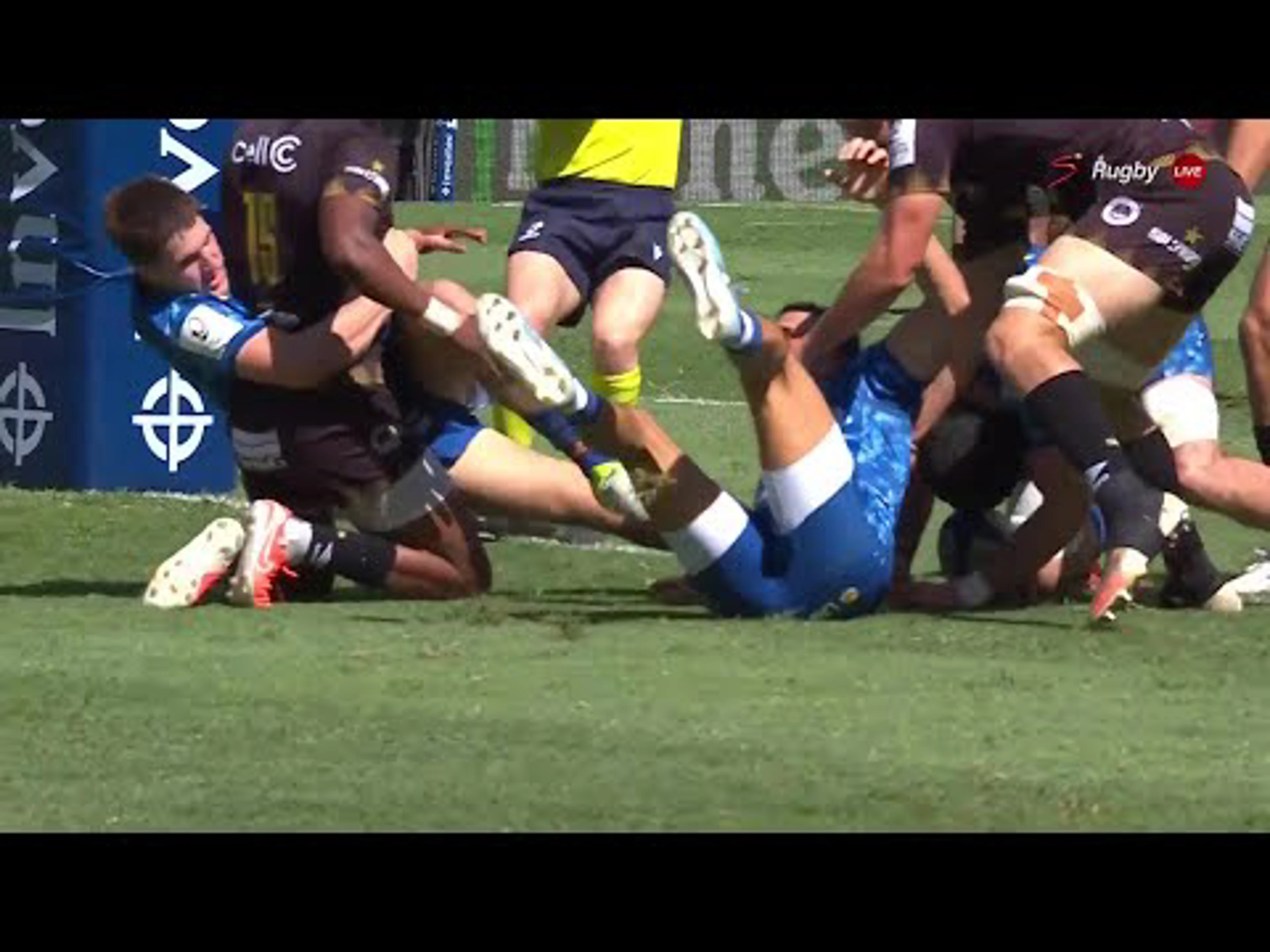 Aphelele Fassi With a Try vs. ASM Clermont Auvergne