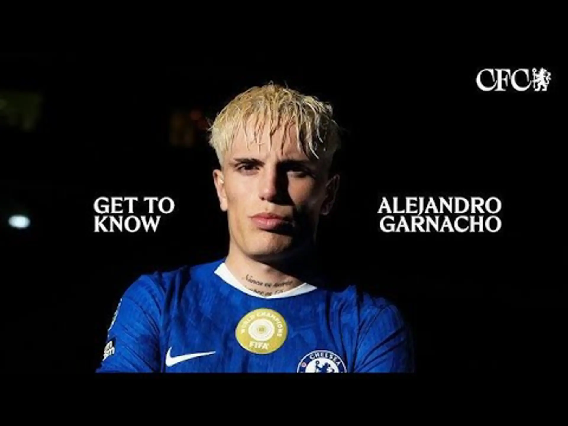 Garnacho's First Interview at Chelsea! | Premier League