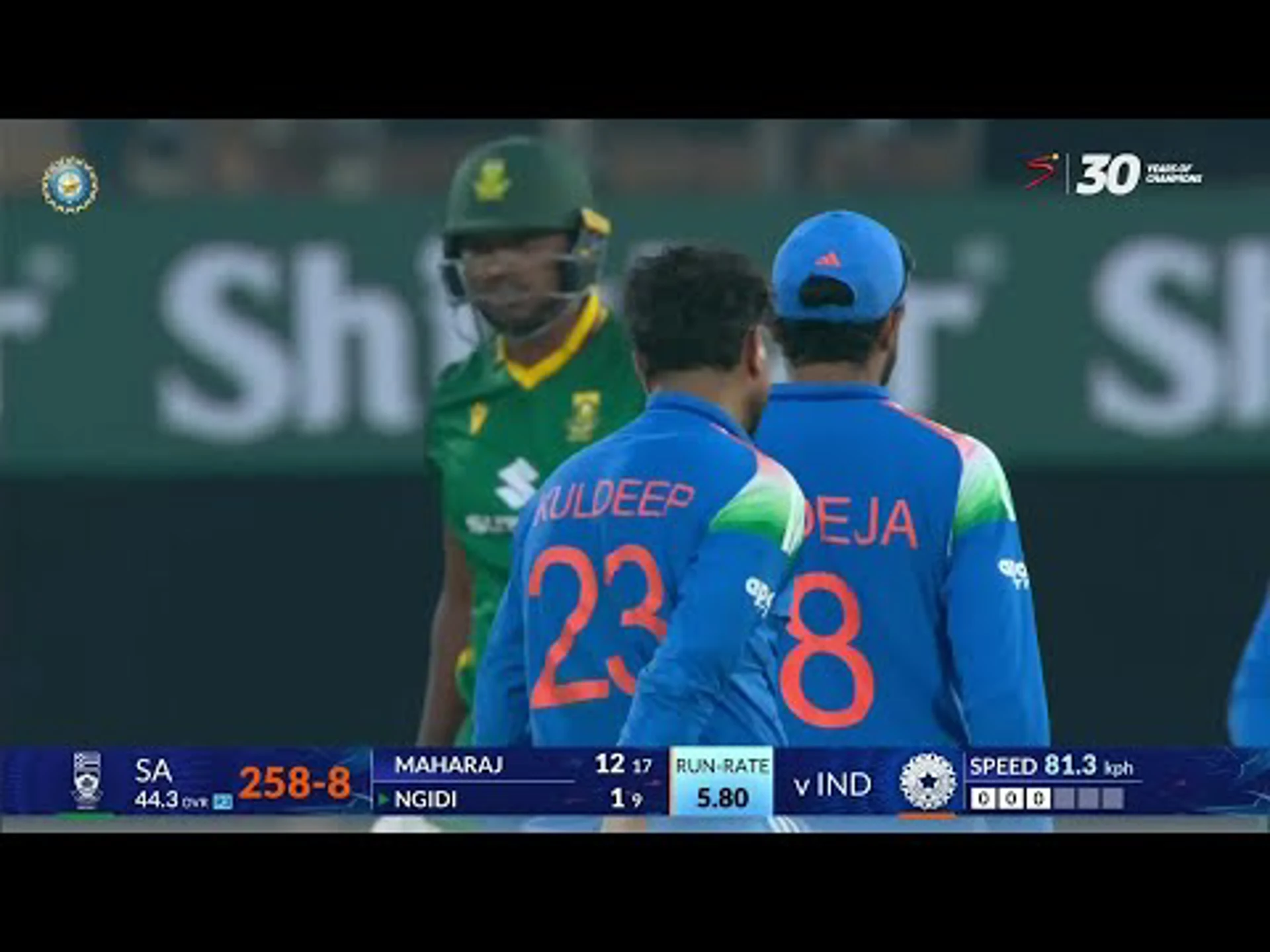 India v South Africa | 3rd ODI | 1st innings | Kuldeep Yadav 4