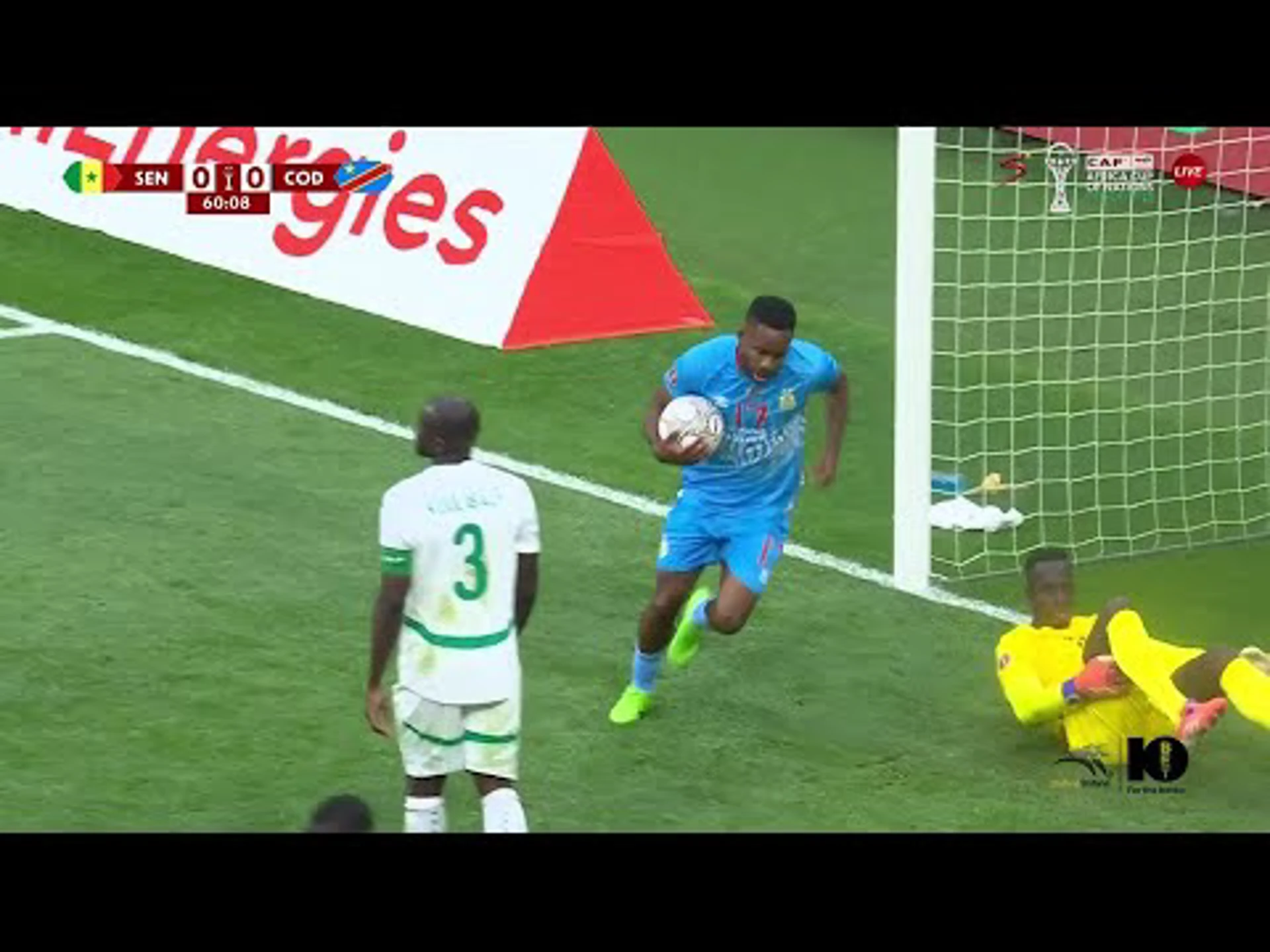 Cédric Bakambu | 61ˢᵗ Minute Goal v Senegal