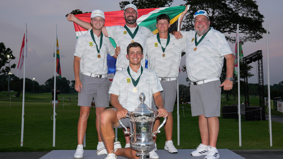 Historic Eisenhower Trophy triumph for Team South Africa