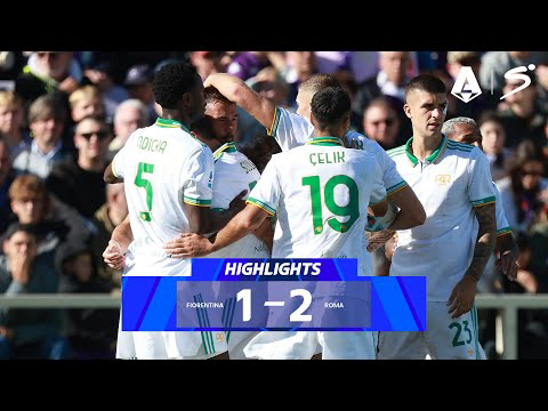 ACF Fiorentina v AS Roma | Match Highlights | Italian Serie A Matchday 6