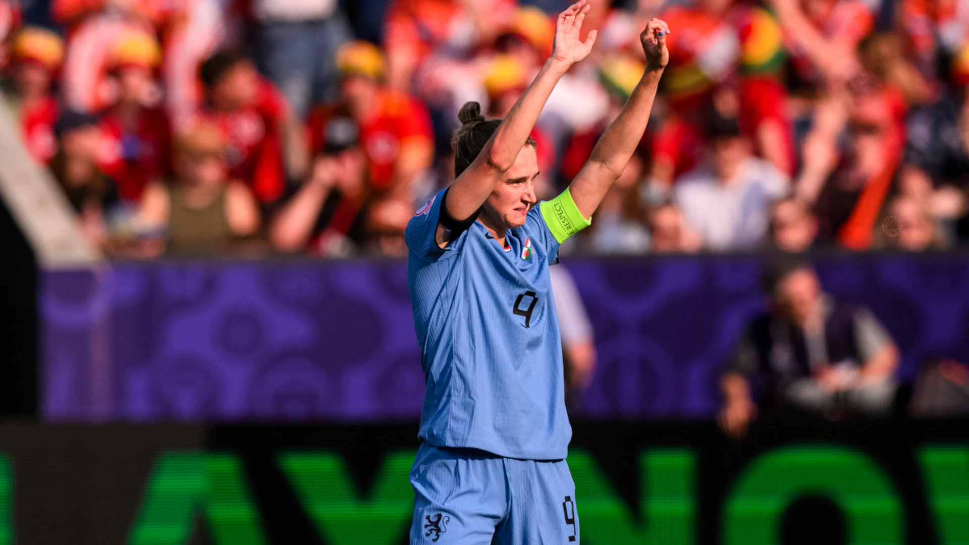 Usually stoic Miedema emotional after goalscoring milestone