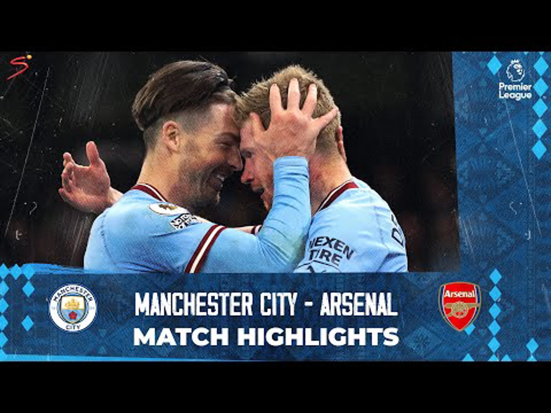 Manchester City v Arsenal | Match in 3 Minutes | Premier League