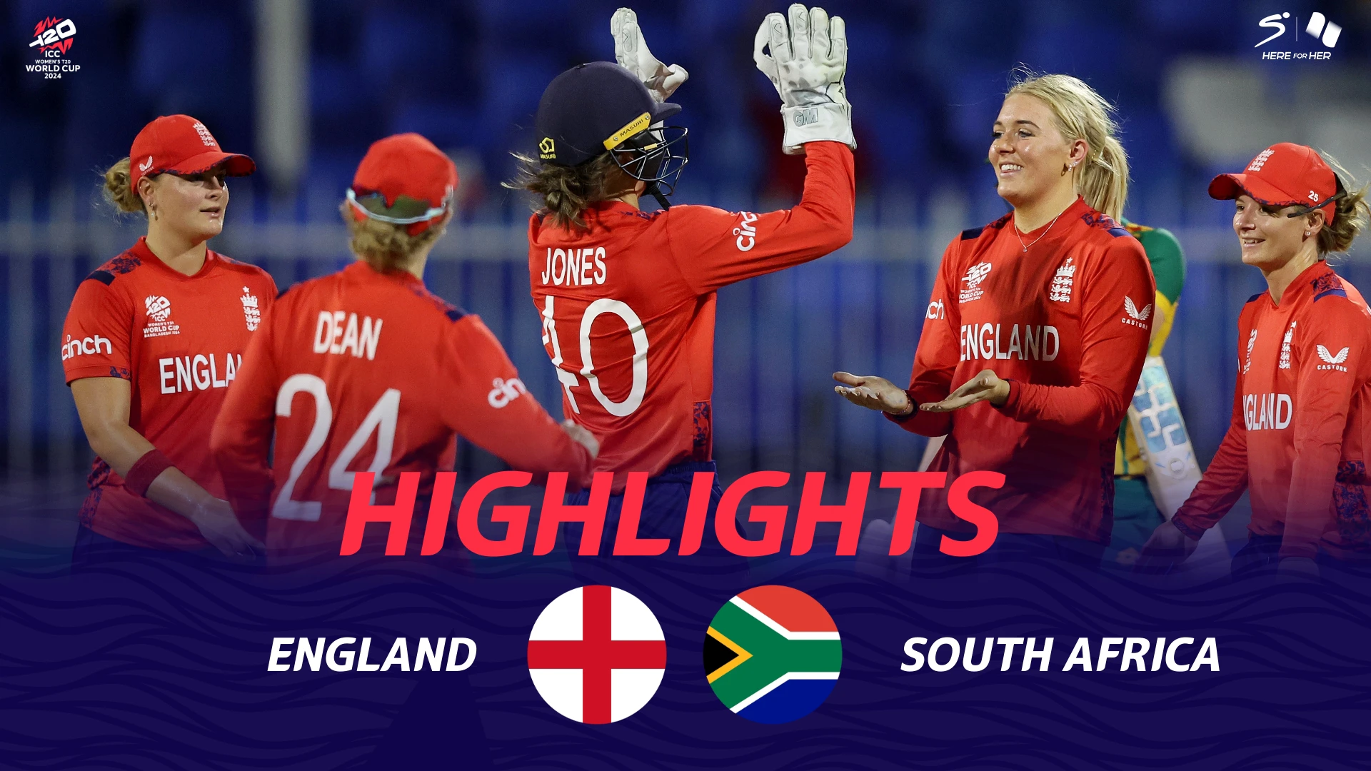 England v South Africa | Match Highlights | ICC Women's T20 World Cup